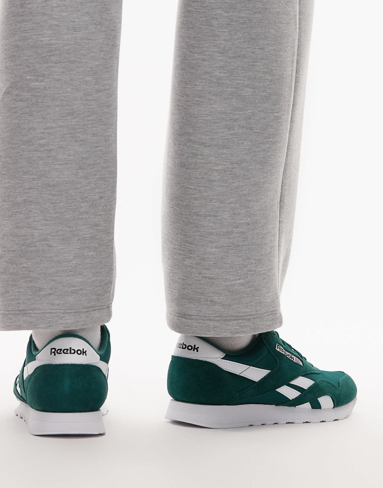 Reebok Classic nylon trainers dark green - ASOS Sample Sale EU Store