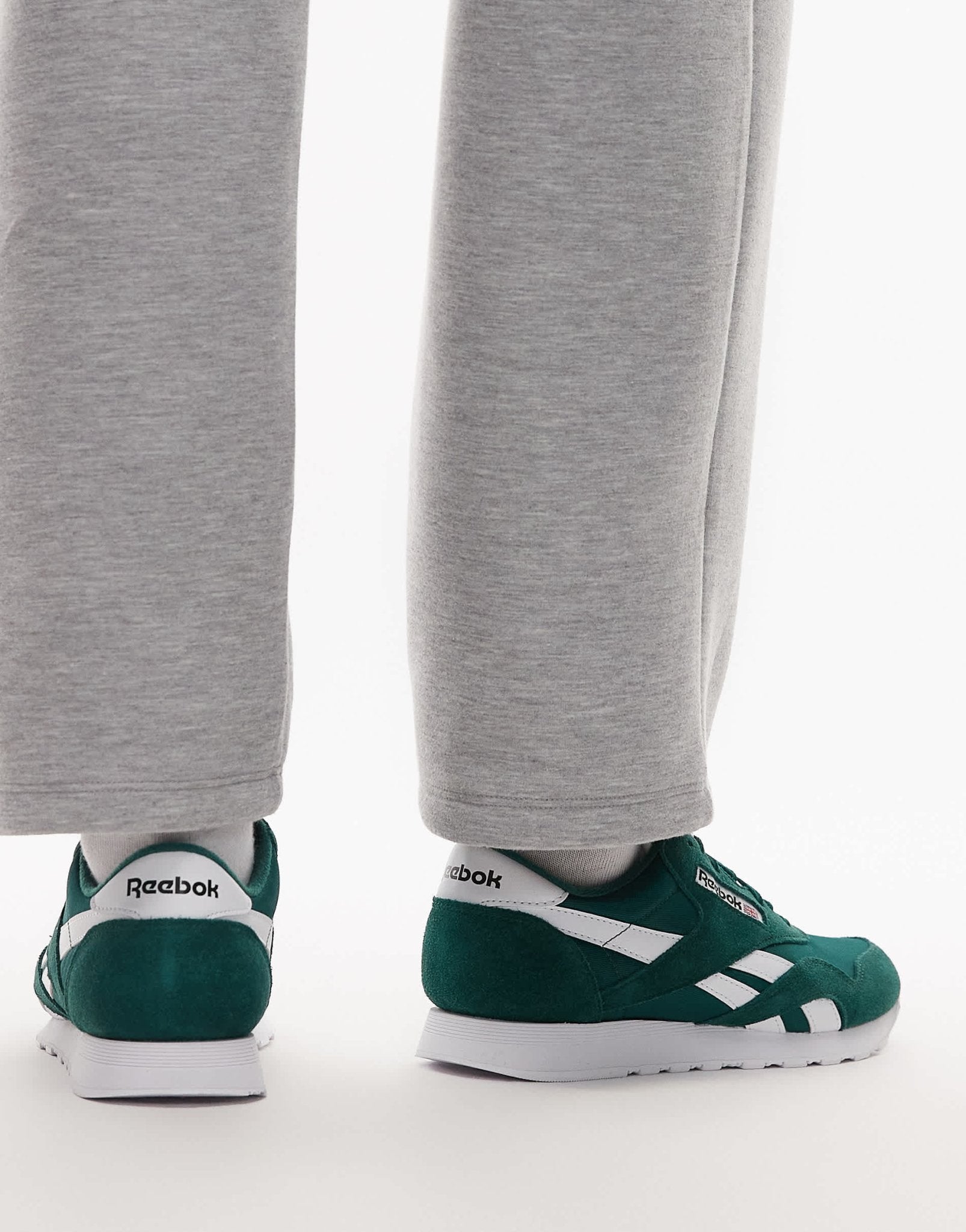 Reebok Classic nylon trainers dark green - ASOS Sample Sale EU Store