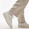 Reebok Club C 85 trainers in off white and blue