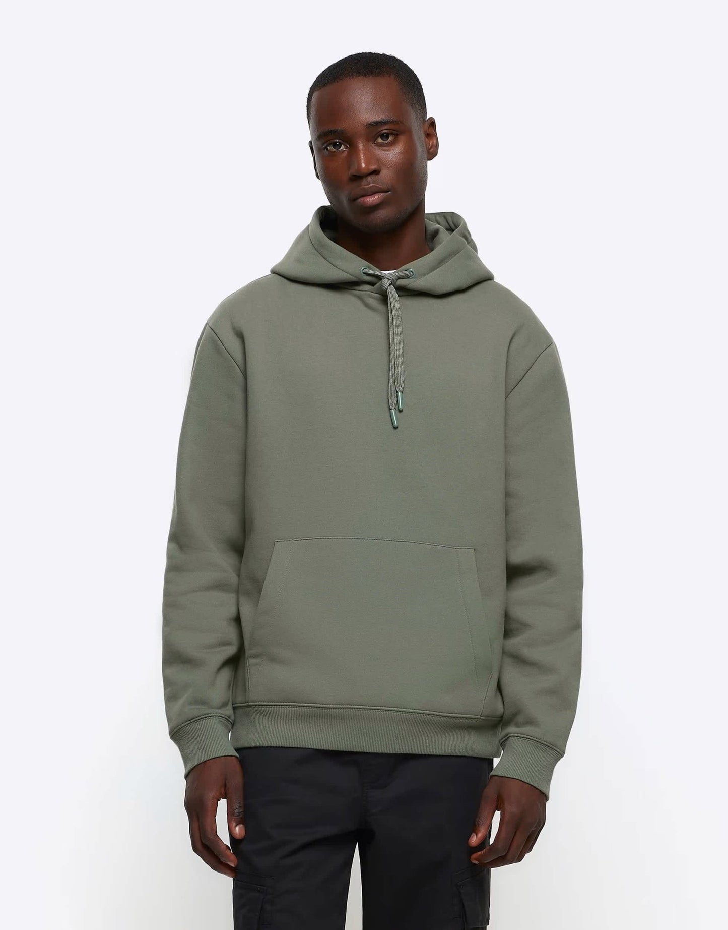 River Island hoodie in khaki - ASOS Sample Sale EU Store