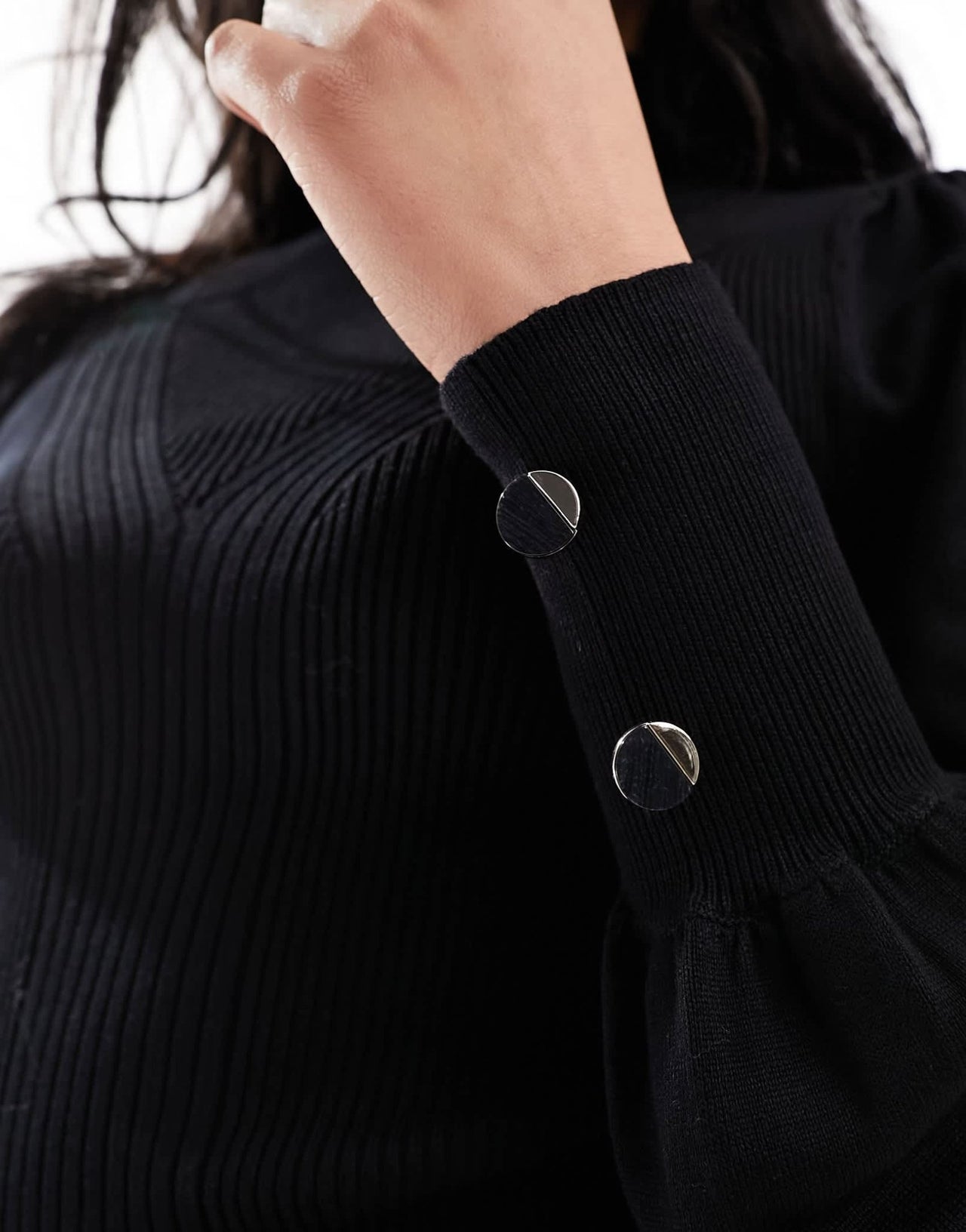 River Island roll neck top in black - ASOS Sample Sale EU Store
