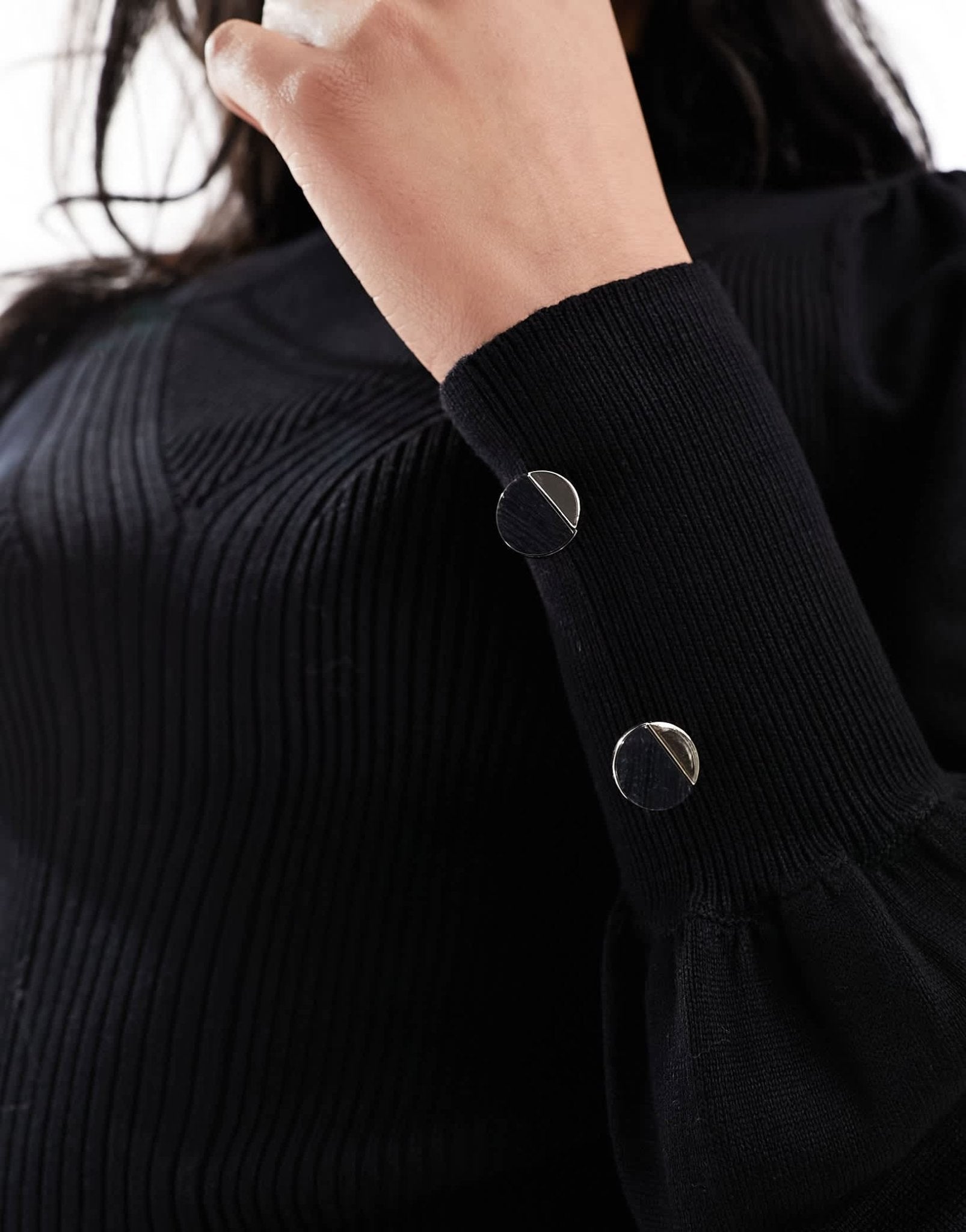 River Island roll neck top in black - ASOS Sample Sale EU Store