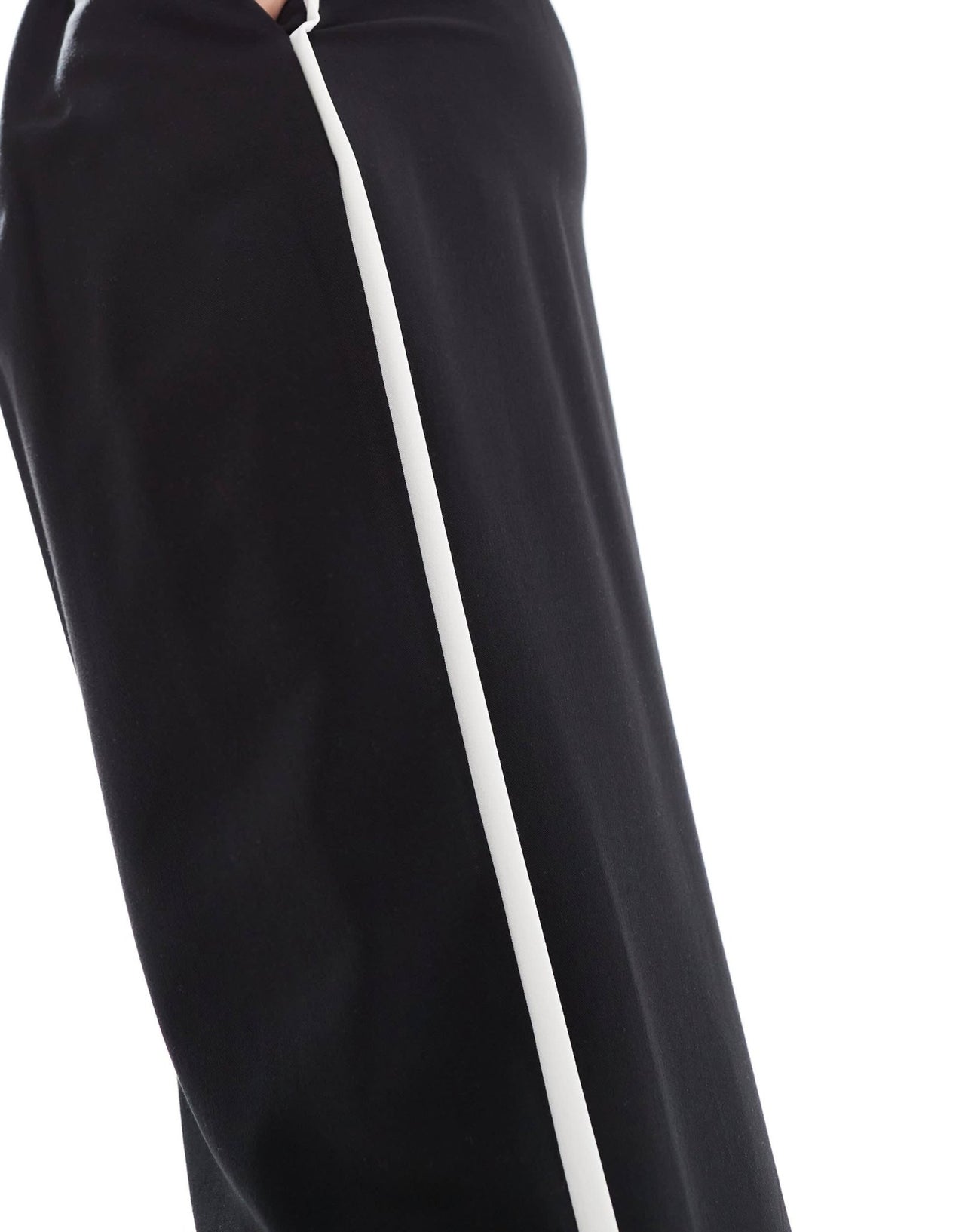 River Island side stripe trouser in black - ASOS Sample Sale EU Store