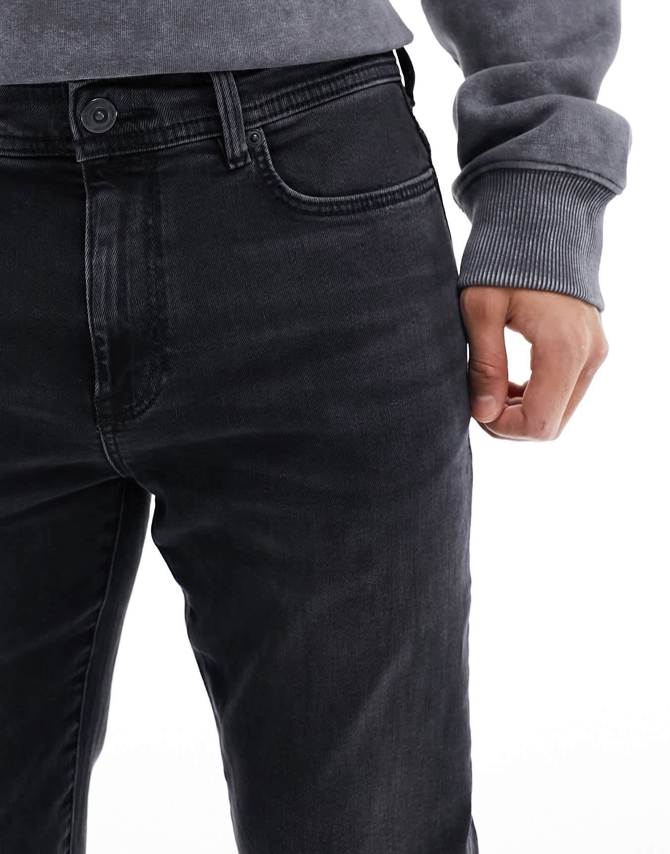 River Island skinny jean in washed black - ASOS Sample Sale EU Store