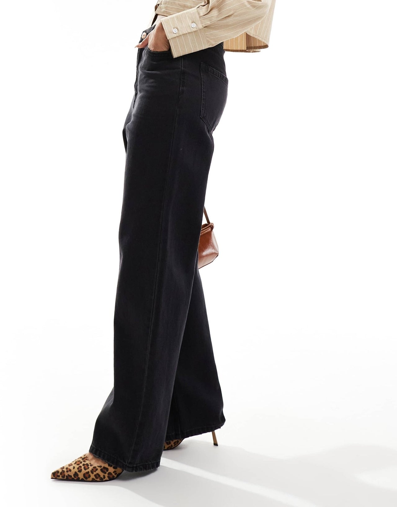 River Island straight leg jean in black - ASOS Sample Sale EU Store