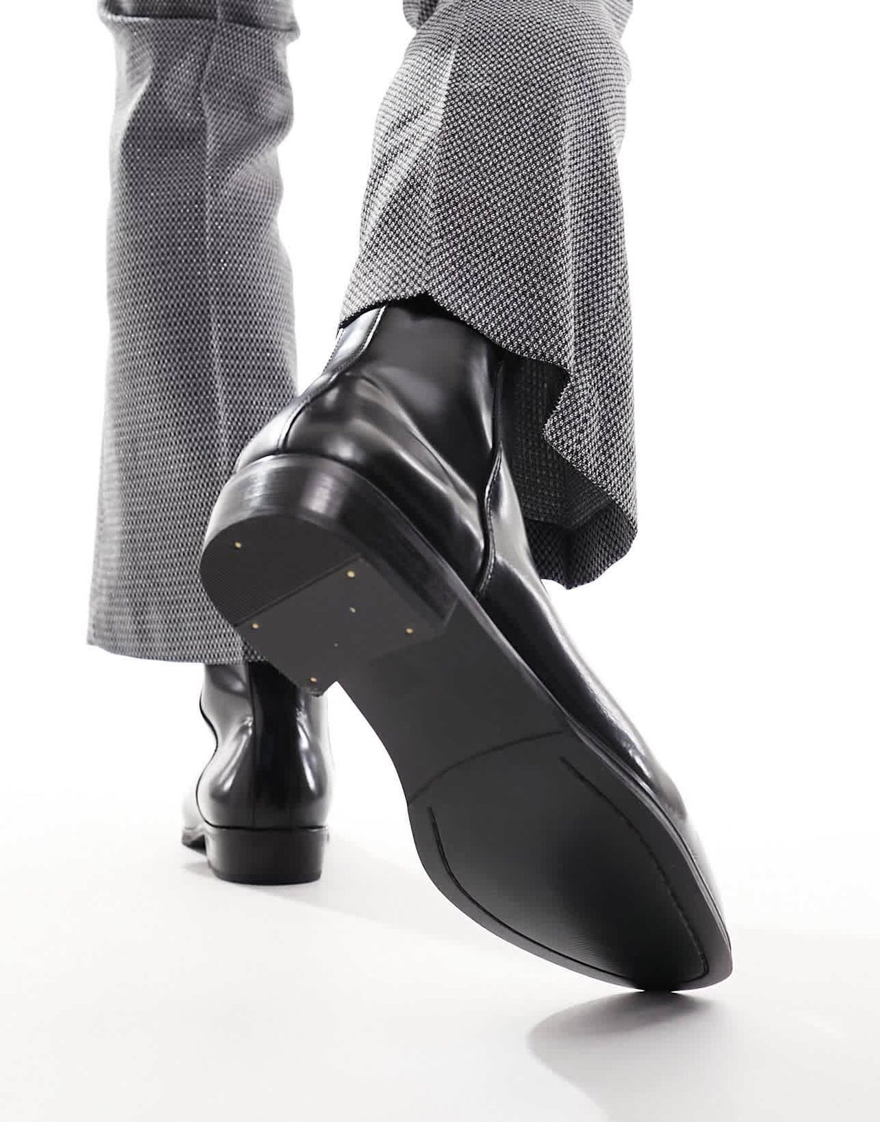 River Island zip up boot in black - ASOS Sample Sale EU Store