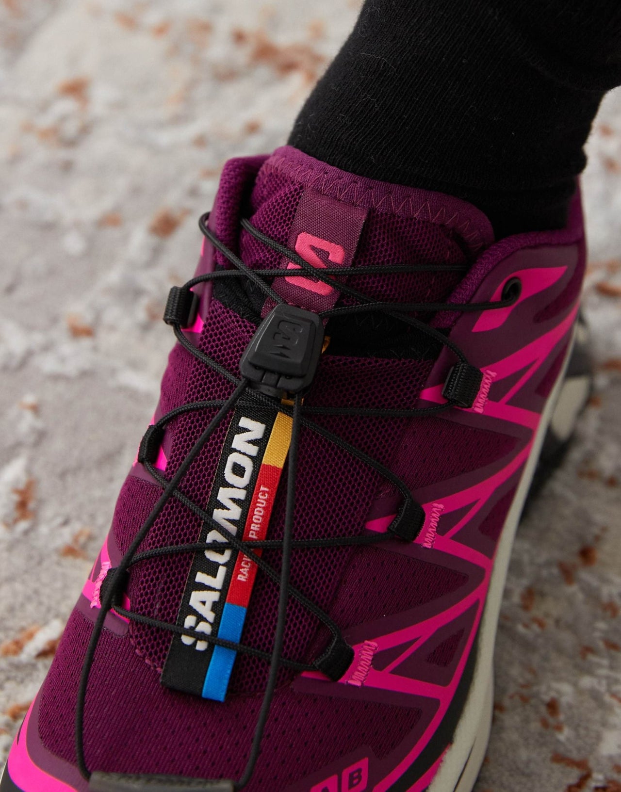 Salomon XT - 6 trainers in purple and neon pink - ASOS Sample Sale EU Store