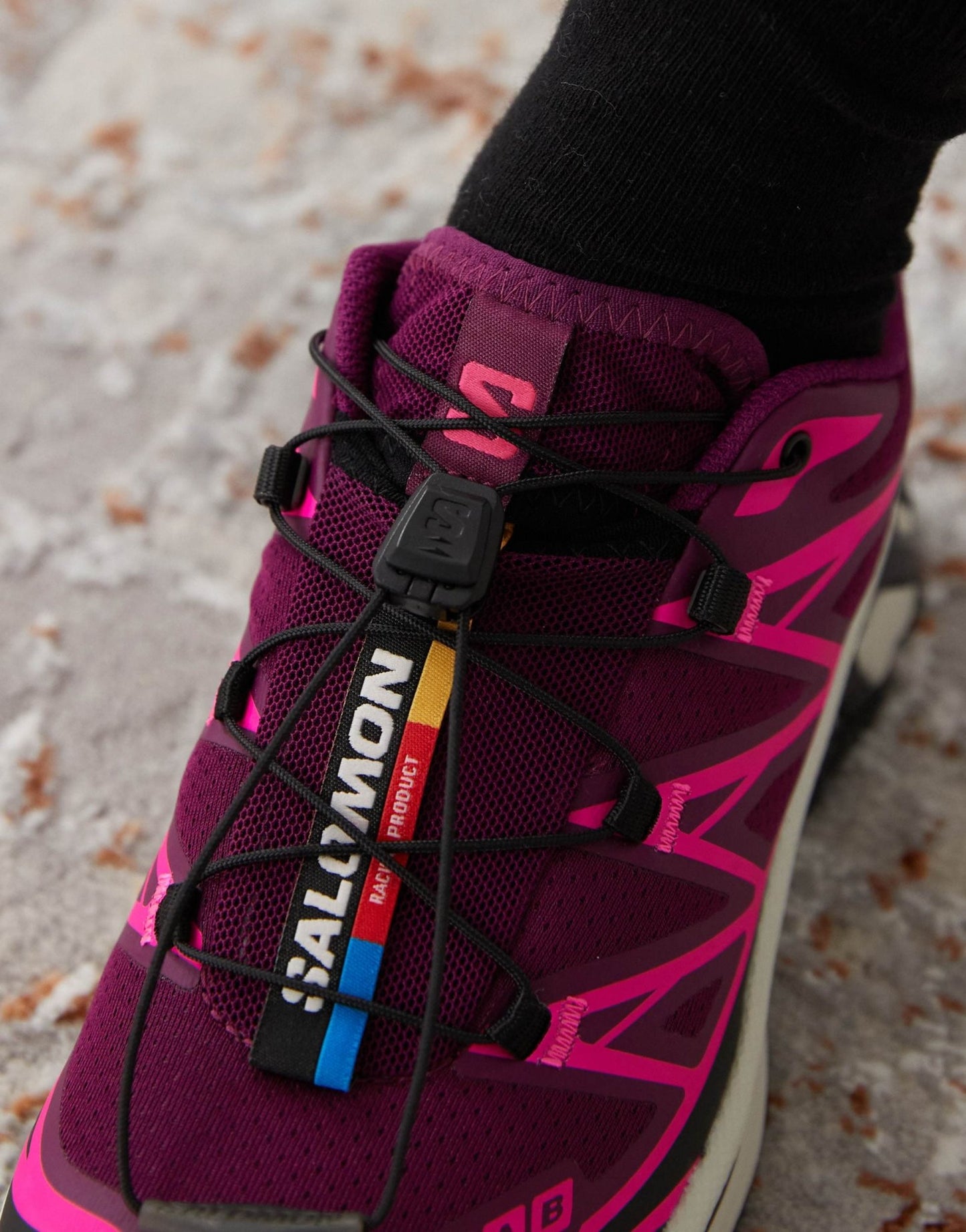 Salomon XT - 6 trainers in purple and neon pink - ASOS Sample Sale EU Store