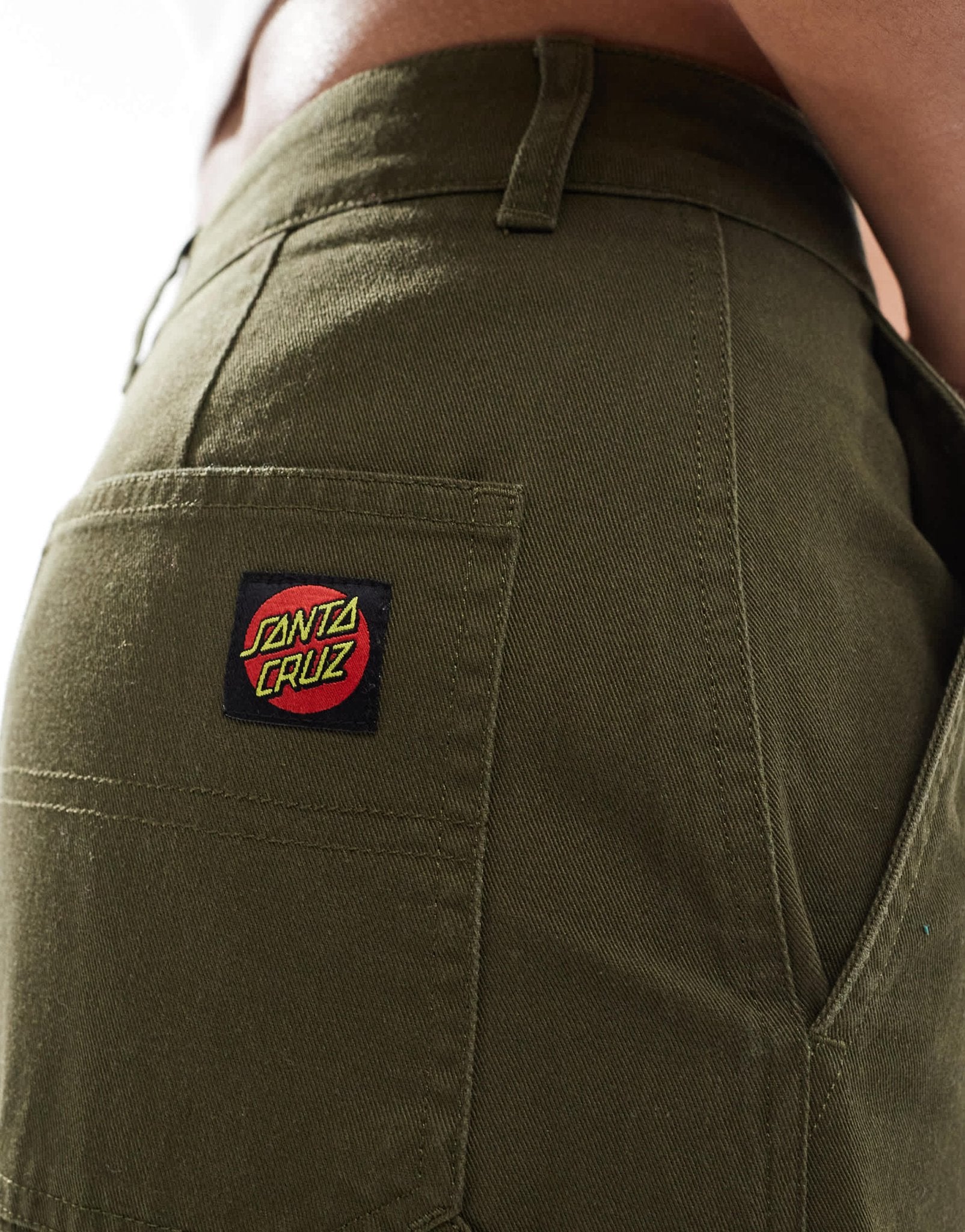 Santa Cruz classic carpenter maxi skirt in green - ASOS Sample Sale EU Store