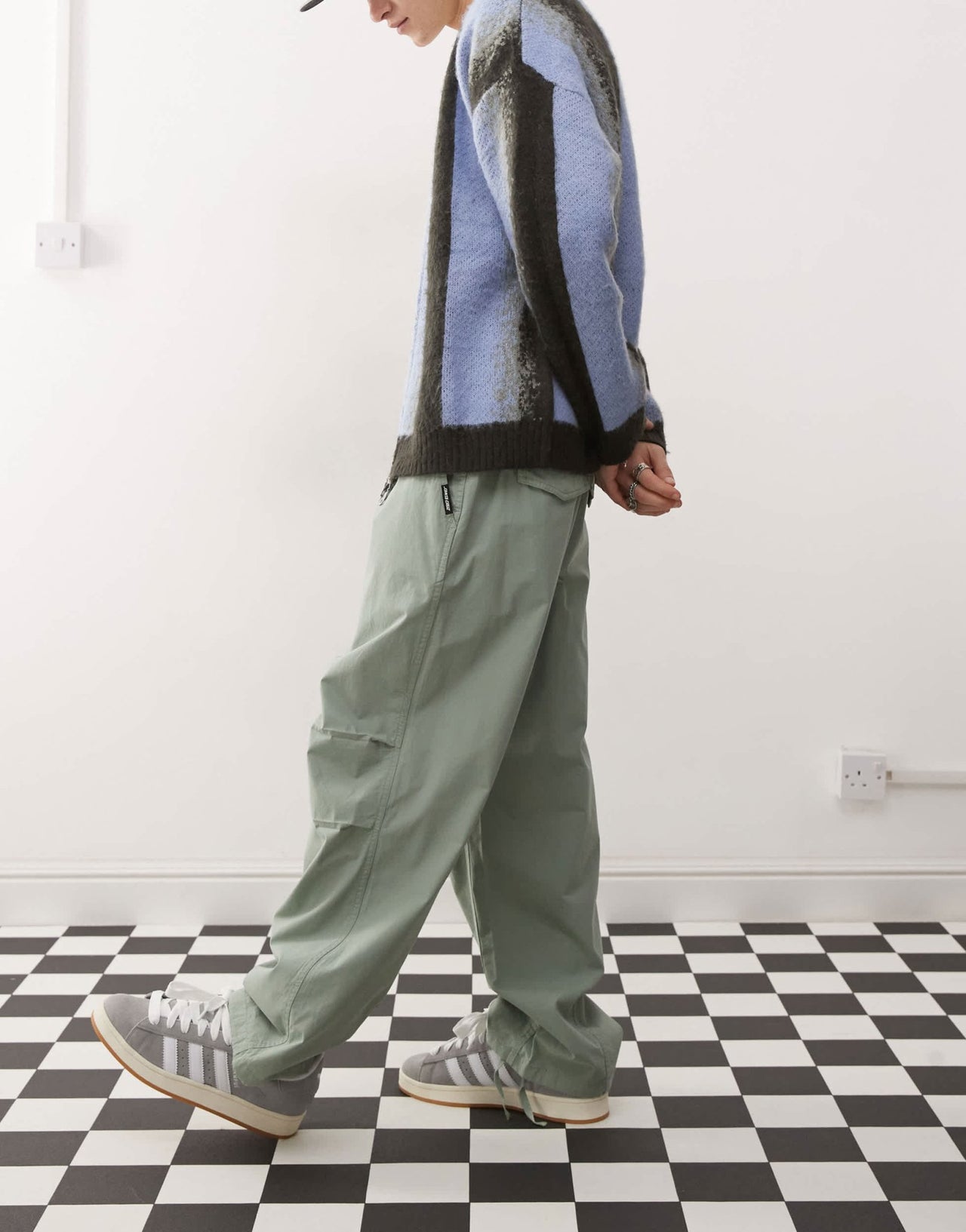 Santa Cruz Flight baggy trousers in khaki - ASOS Sample Sale EU Store