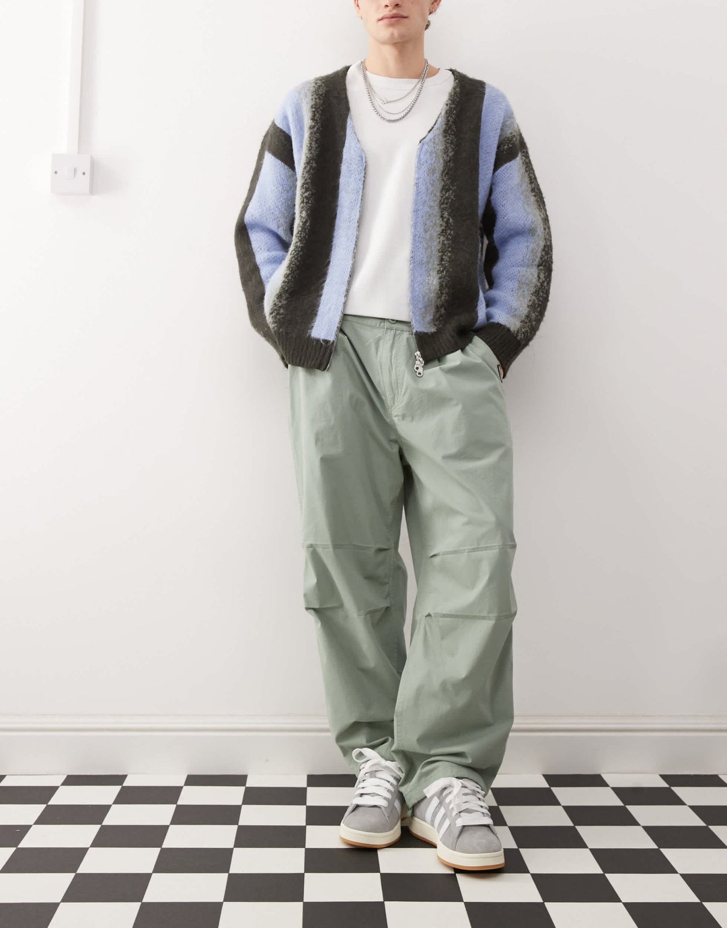 Santa Cruz Flight baggy trousers in khaki - ASOS Sample Sale EU Store
