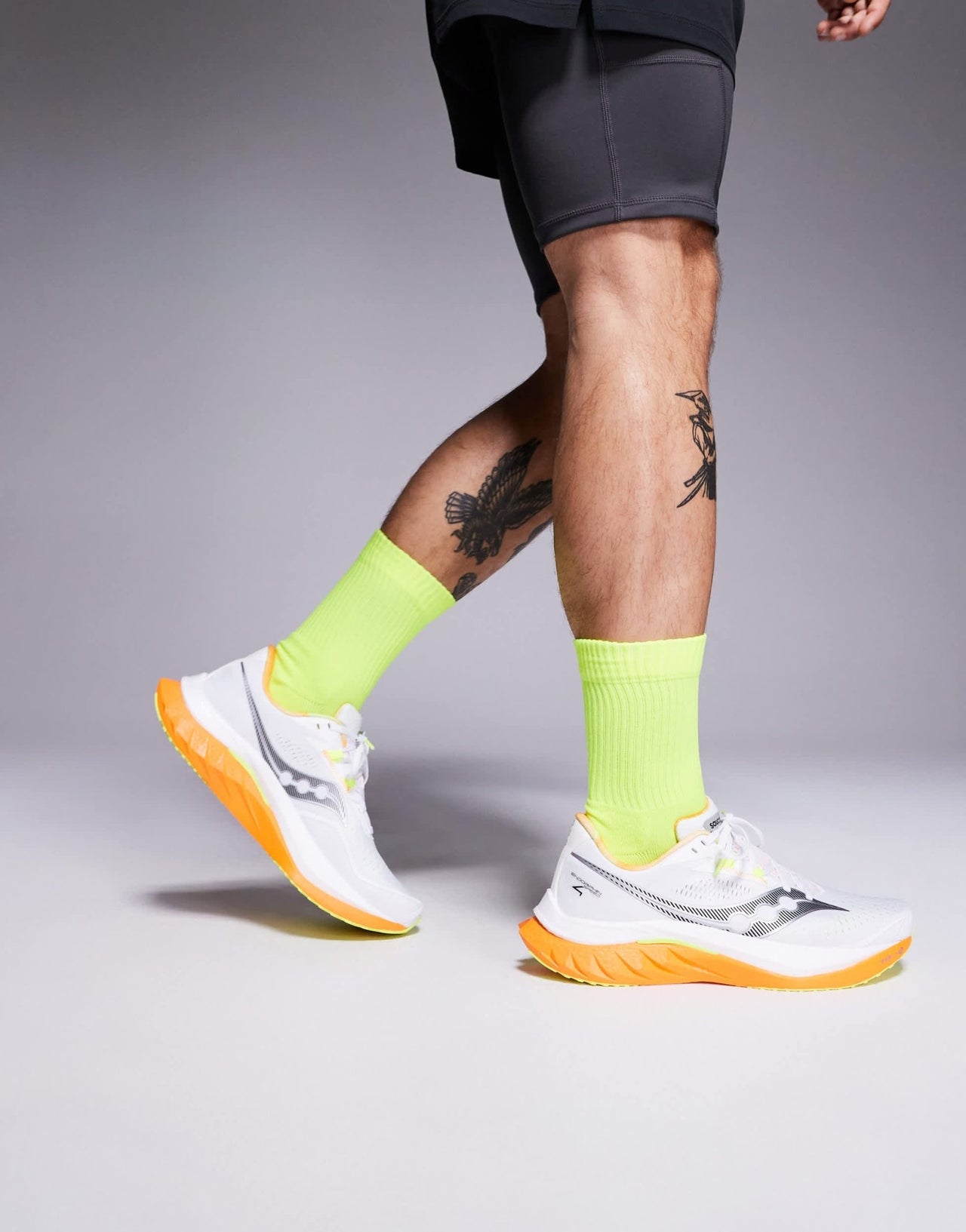 Saucony Endorphin Speed 4 running trainers in white and peel - ASOS Sample Sale EU Store