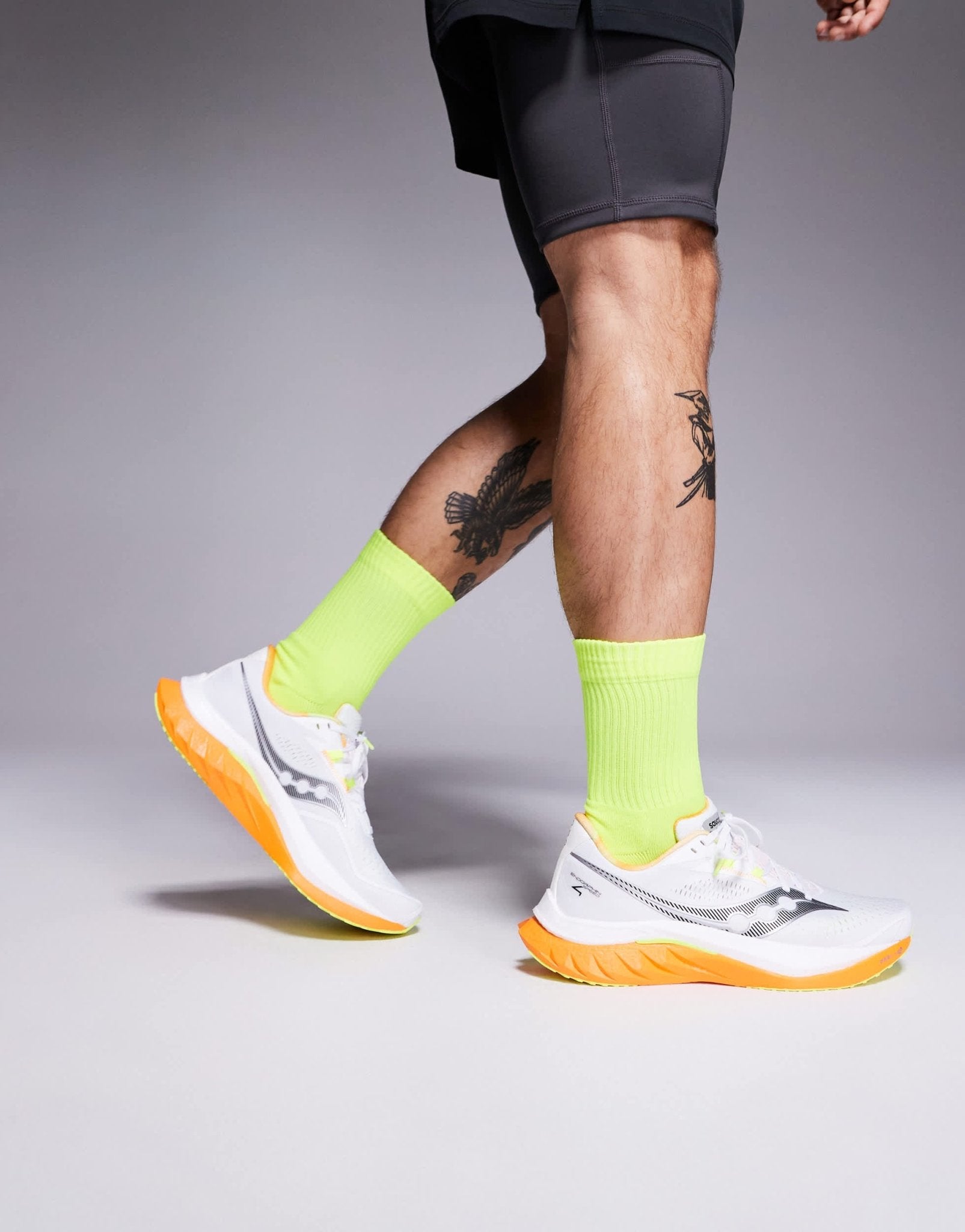 Saucony Endorphin Speed 4 running trainers in white and peel - ASOS Sample Sale EU Store