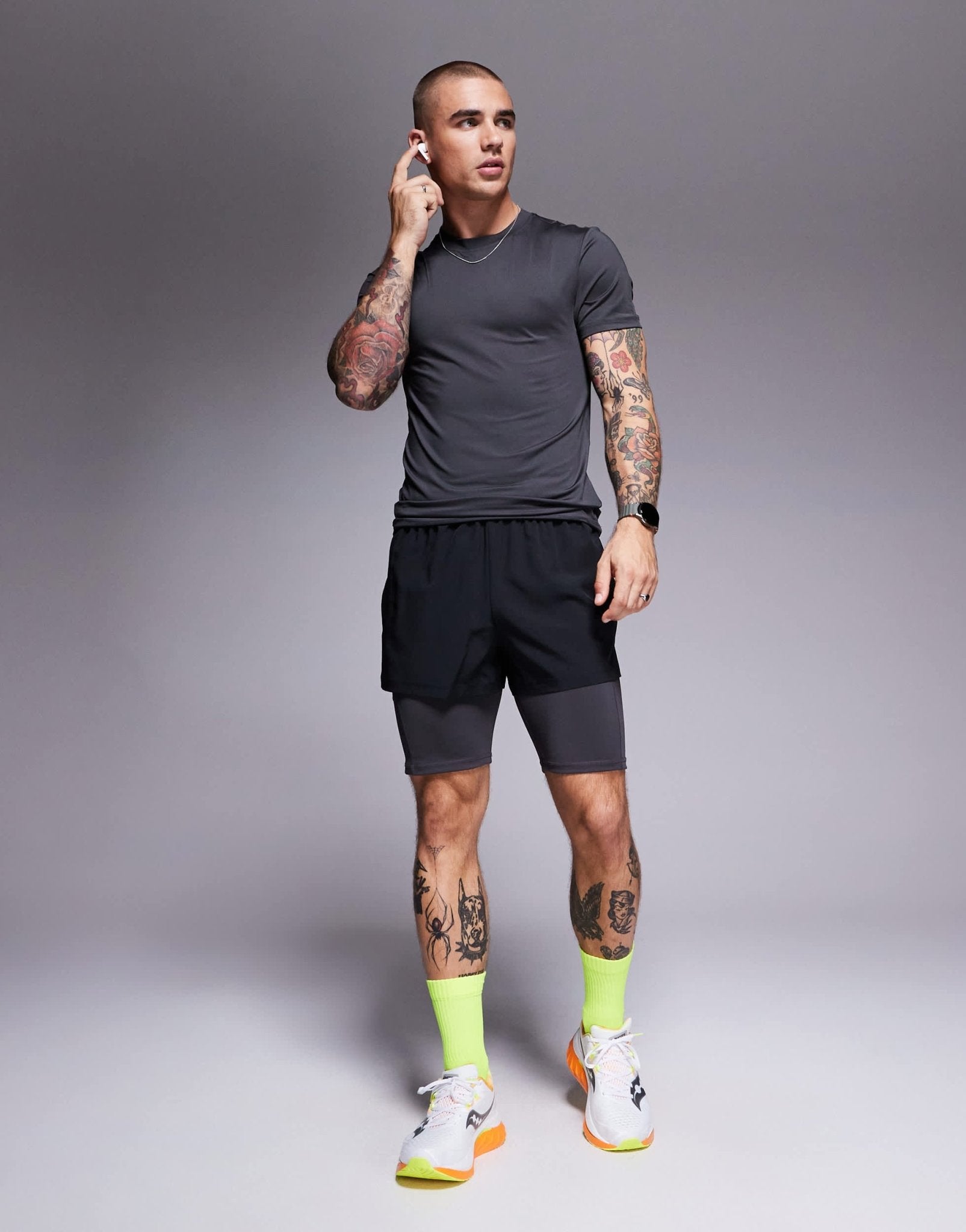 Saucony Endorphin Speed 4 running trainers in white and peel - ASOS Sample Sale EU Store