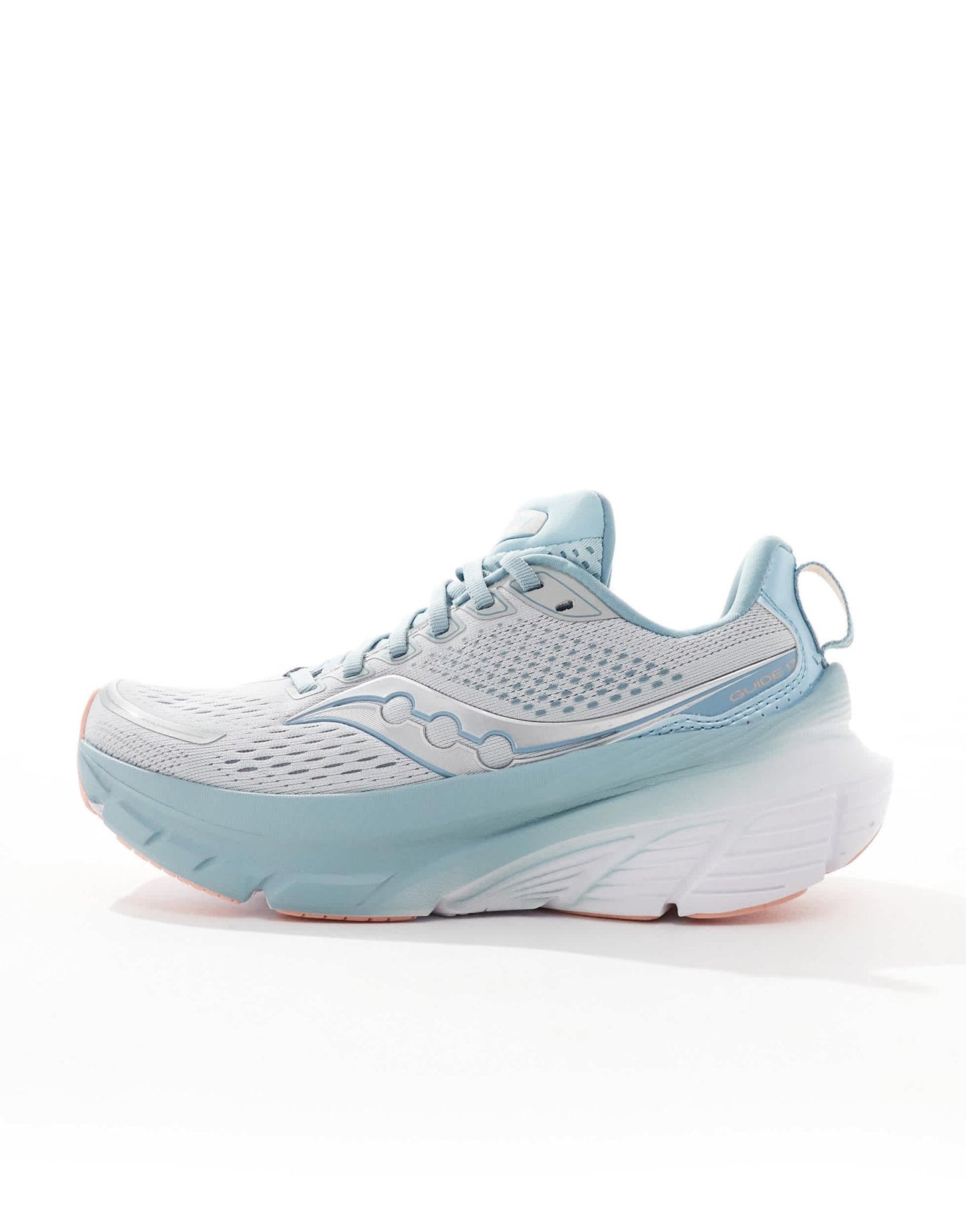 Saucony Guide 17 structured cushioning running trainers in cloud and topaz - ASOS Sample Sale EU Store
