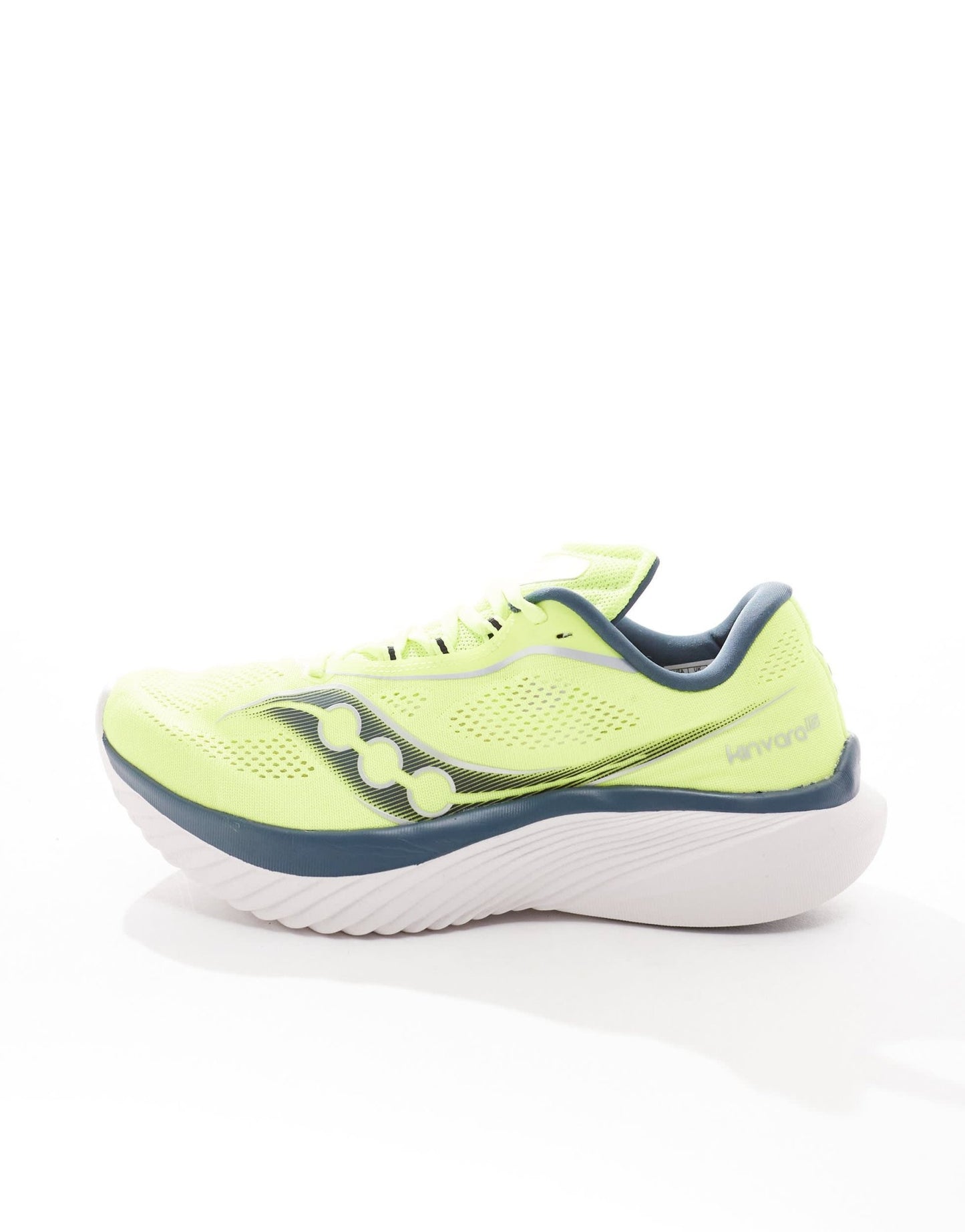 Saucony Kinvara 15 neutral running trainers in citron and navy - ASOS Sample Sale EU Store