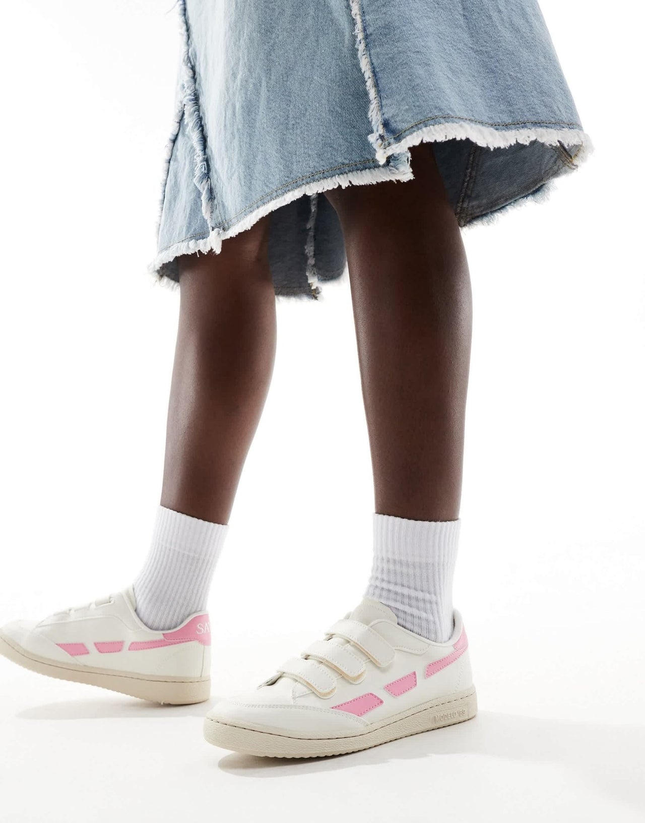 Saye Modelo '89 strap trainers in pink - ASOS Sample Sale EU Store