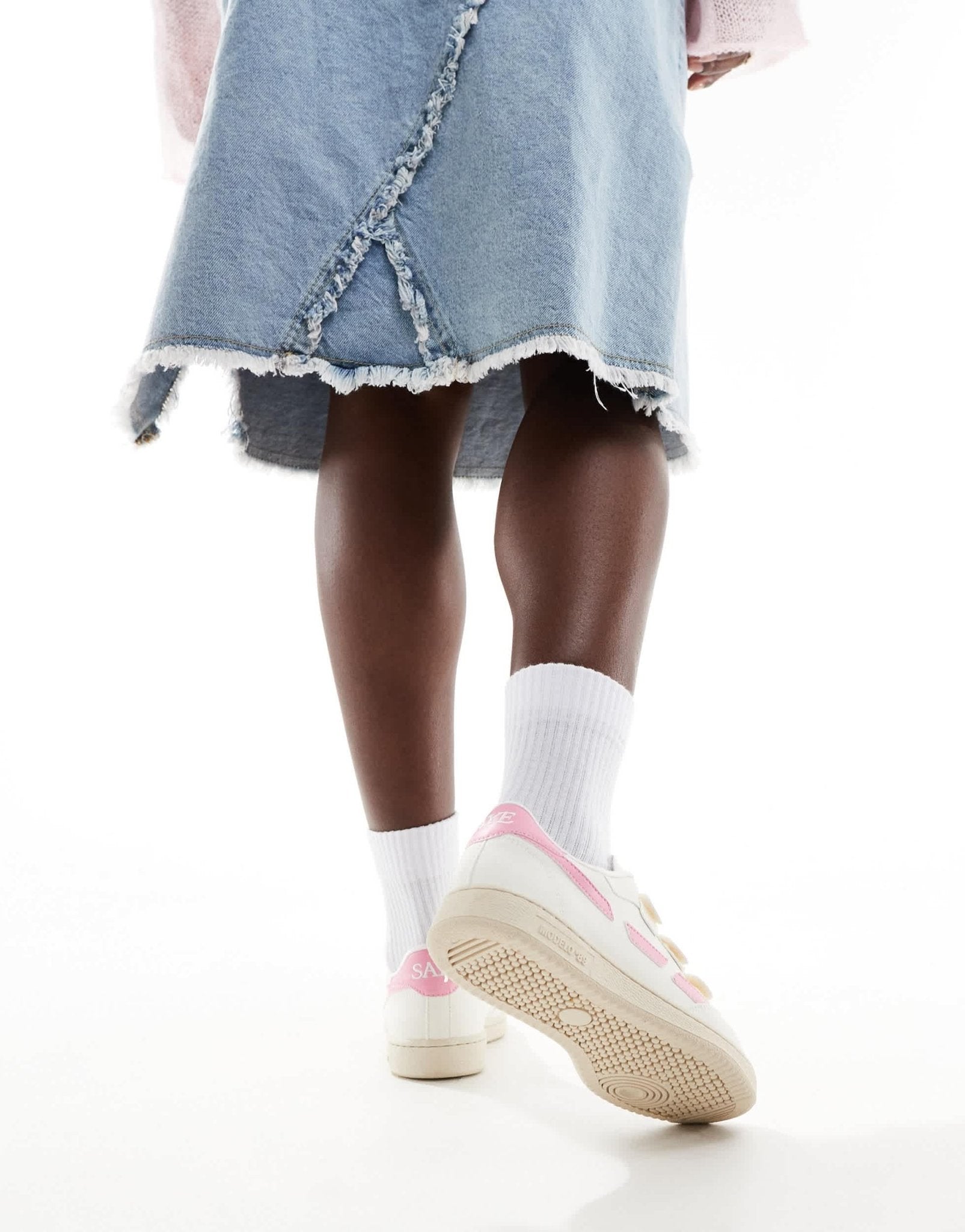 Saye Modelo '89 strap trainers in pink - ASOS Sample Sale EU Store