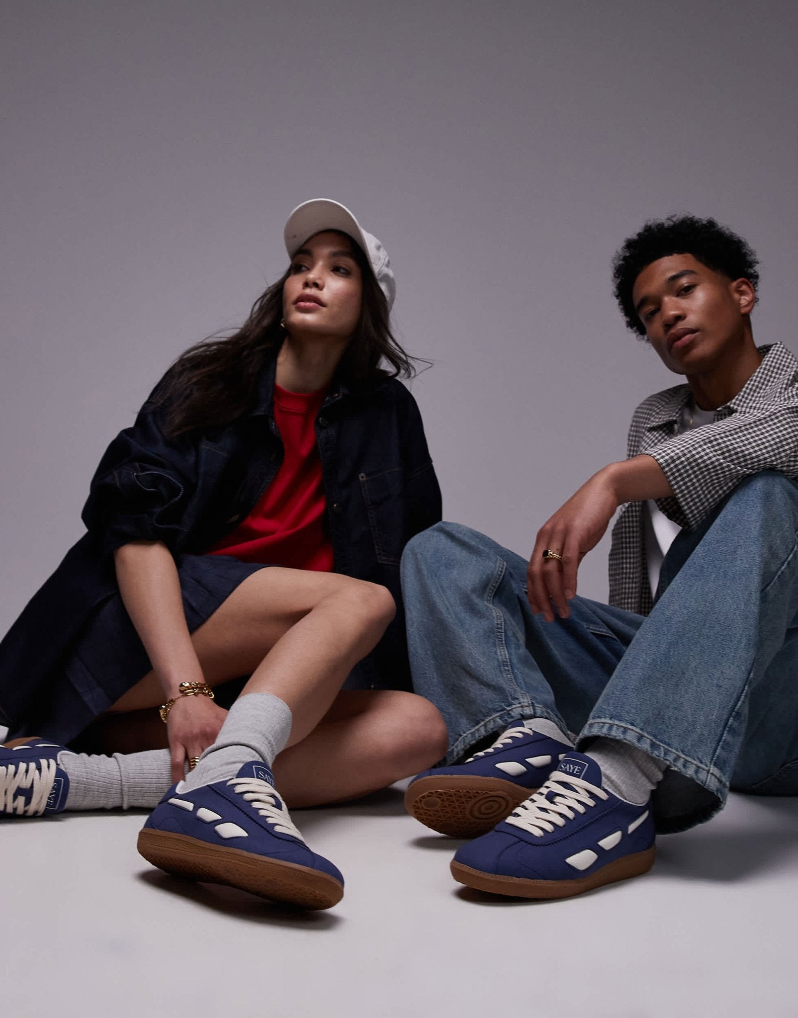 Saye unisex M70 Dart trainer in blue - ASOS Sample Sale EU Store