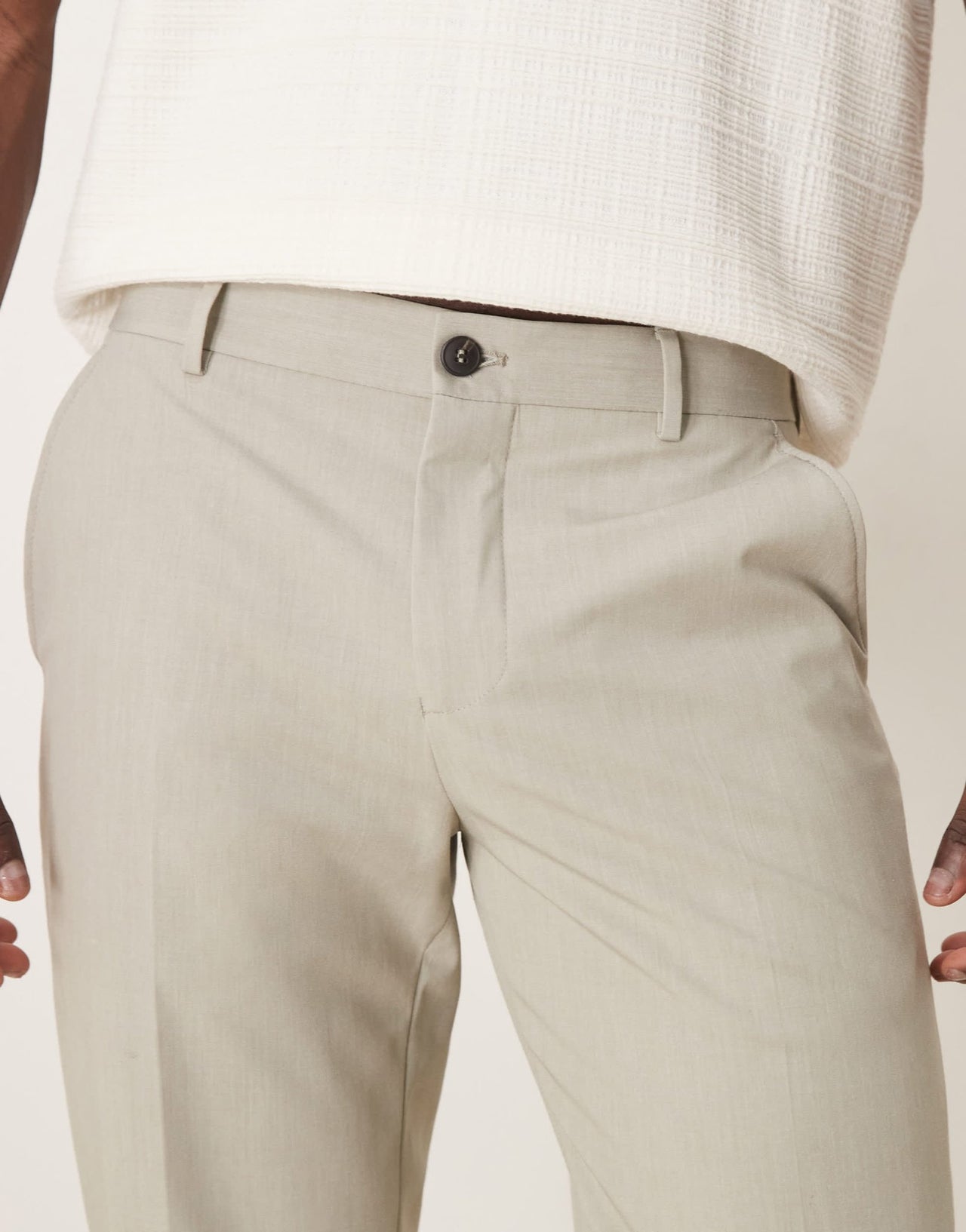 Selected Liam regular fit trouser in green - ASOS Sample Sale EU Store