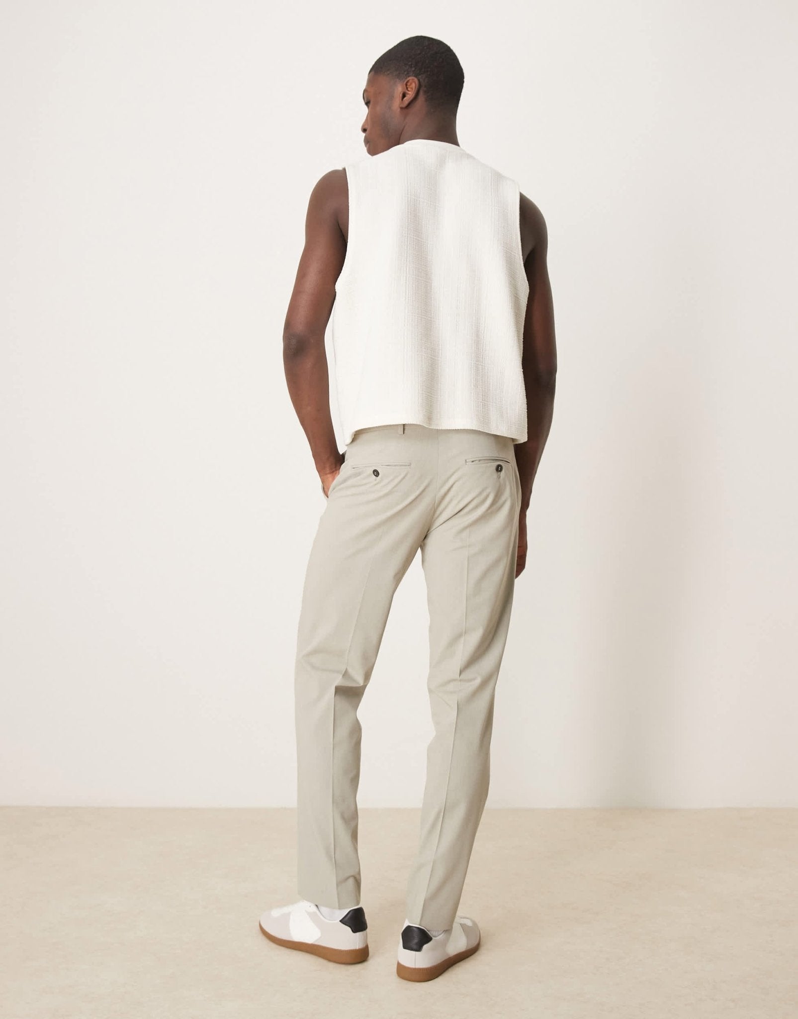 Selected Liam regular fit trouser in green - ASOS Sample Sale EU Store