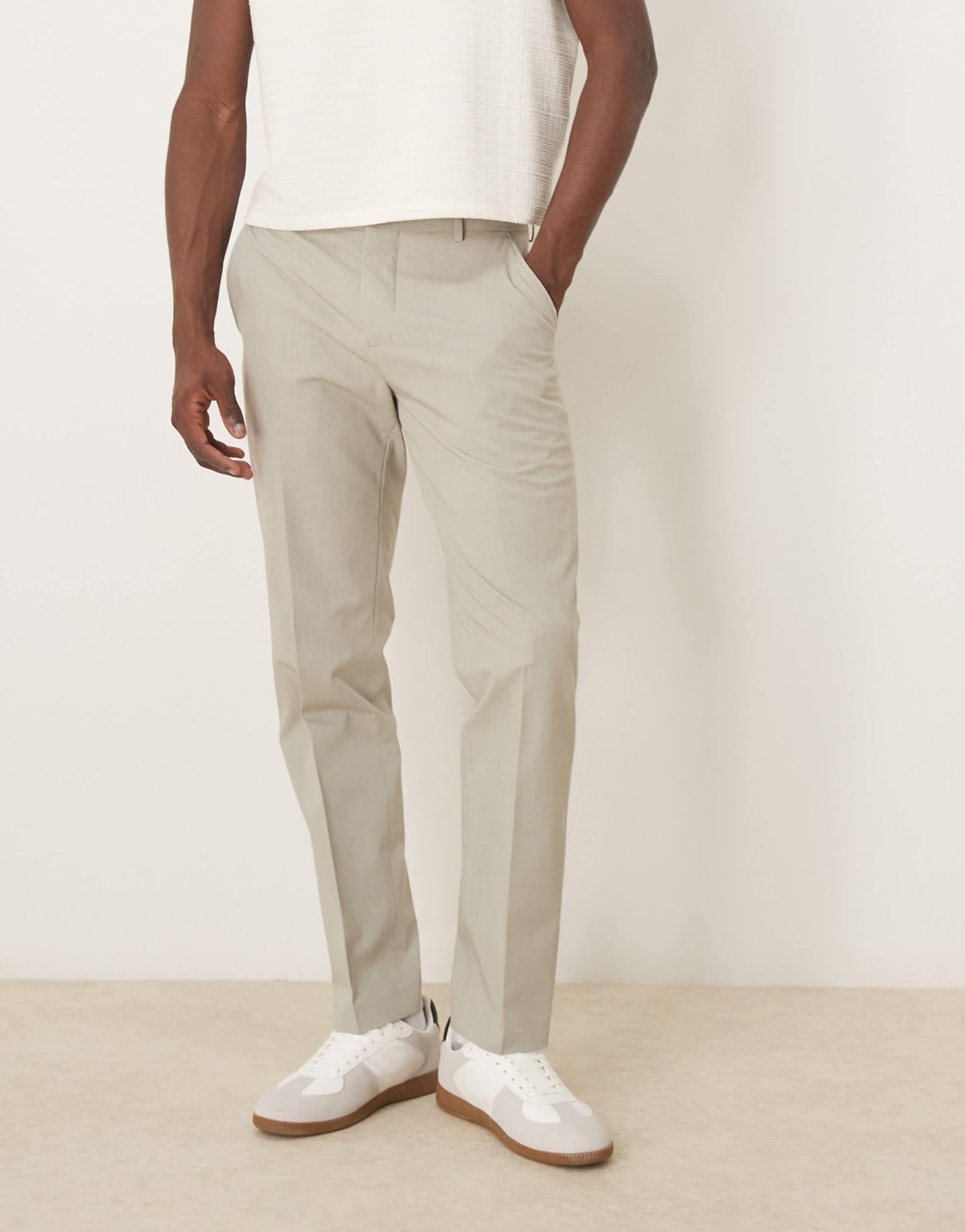 Selected Liam regular fit trouser in green - ASOS Sample Sale EU Store