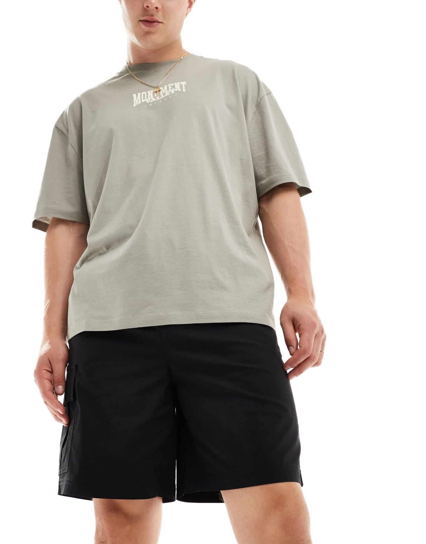 Selected loose tech cargo short in black - ASOS Sample Sale EU Store