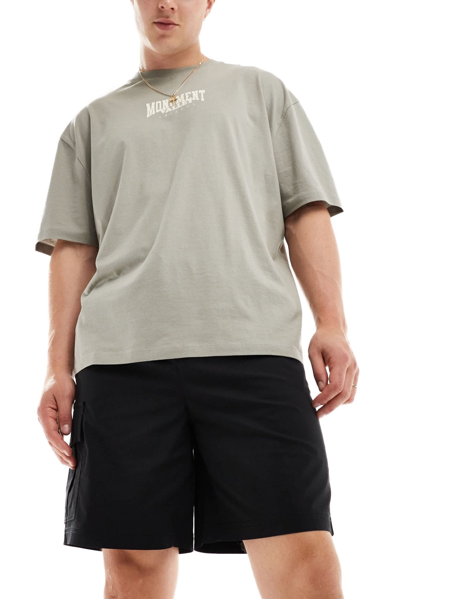 Selected loose tech cargo short in black - ASOS Sample Sale EU Store
