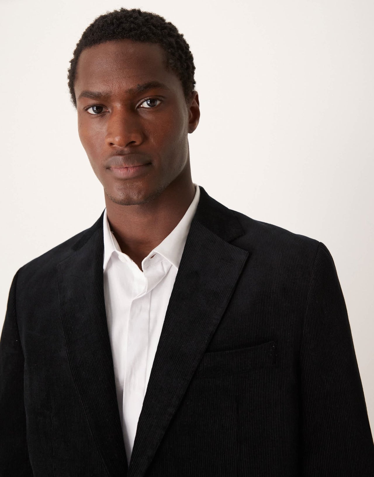 Selected regular fit blazer in black cord - ASOS Sample Sale EU Store