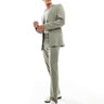 Pantalones de traje Selected de corte slim en verde