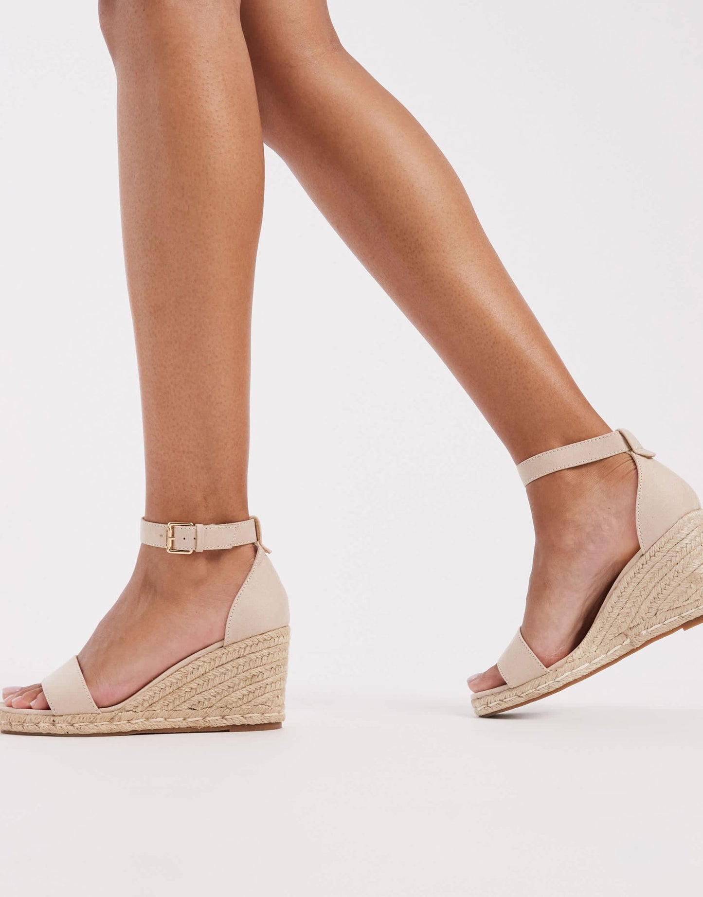 SEQWL Amber wedge heeled espadrilles in gold - ASOS Sample Sale EU Store