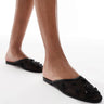 Sandales ornées SEQWL XY en mesh noir