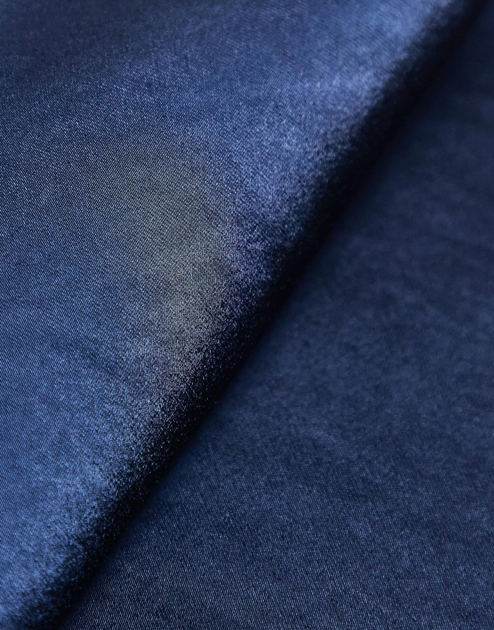 Six Stories satin pocket square in navy - ASOS Sample Sale EU Store