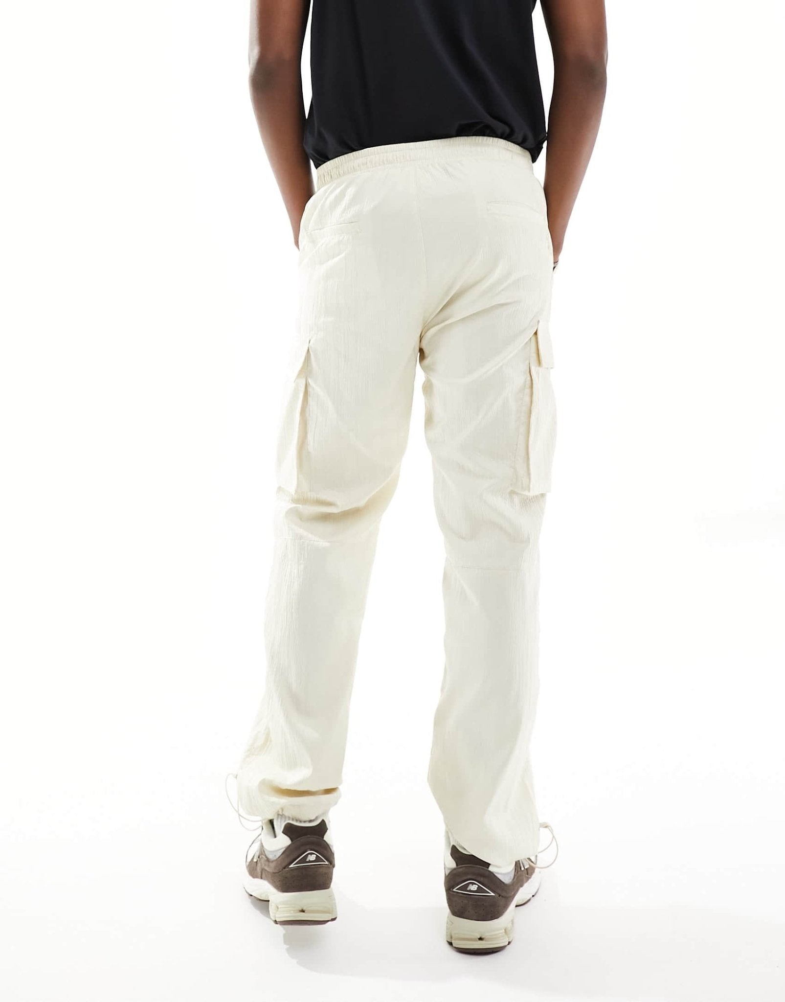 Sixth June co - ord textured cargos in beige - ASOS Sample Sale EU Store