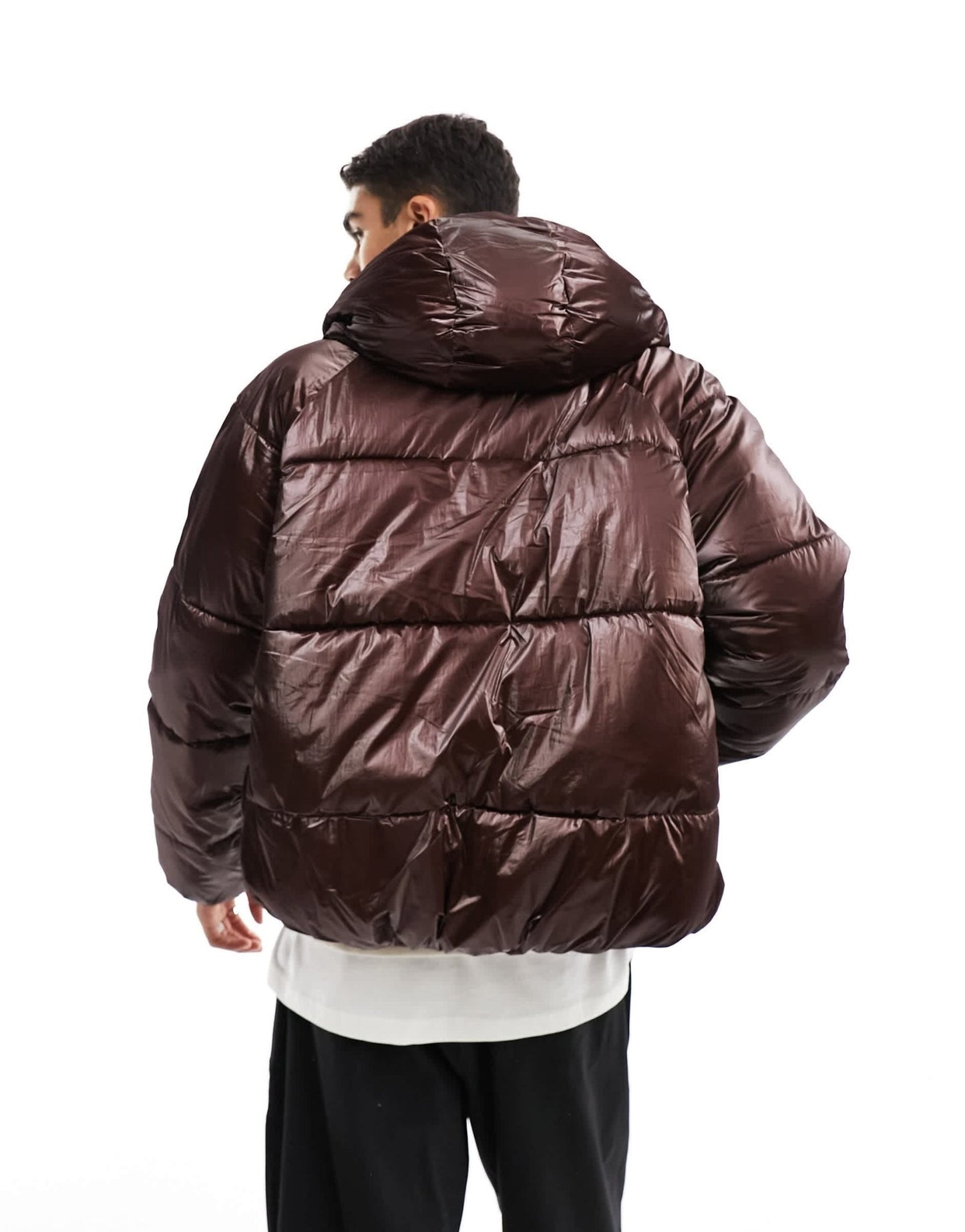 Sixth June padded jacket in brown - ASOS Sample Sale EU Store