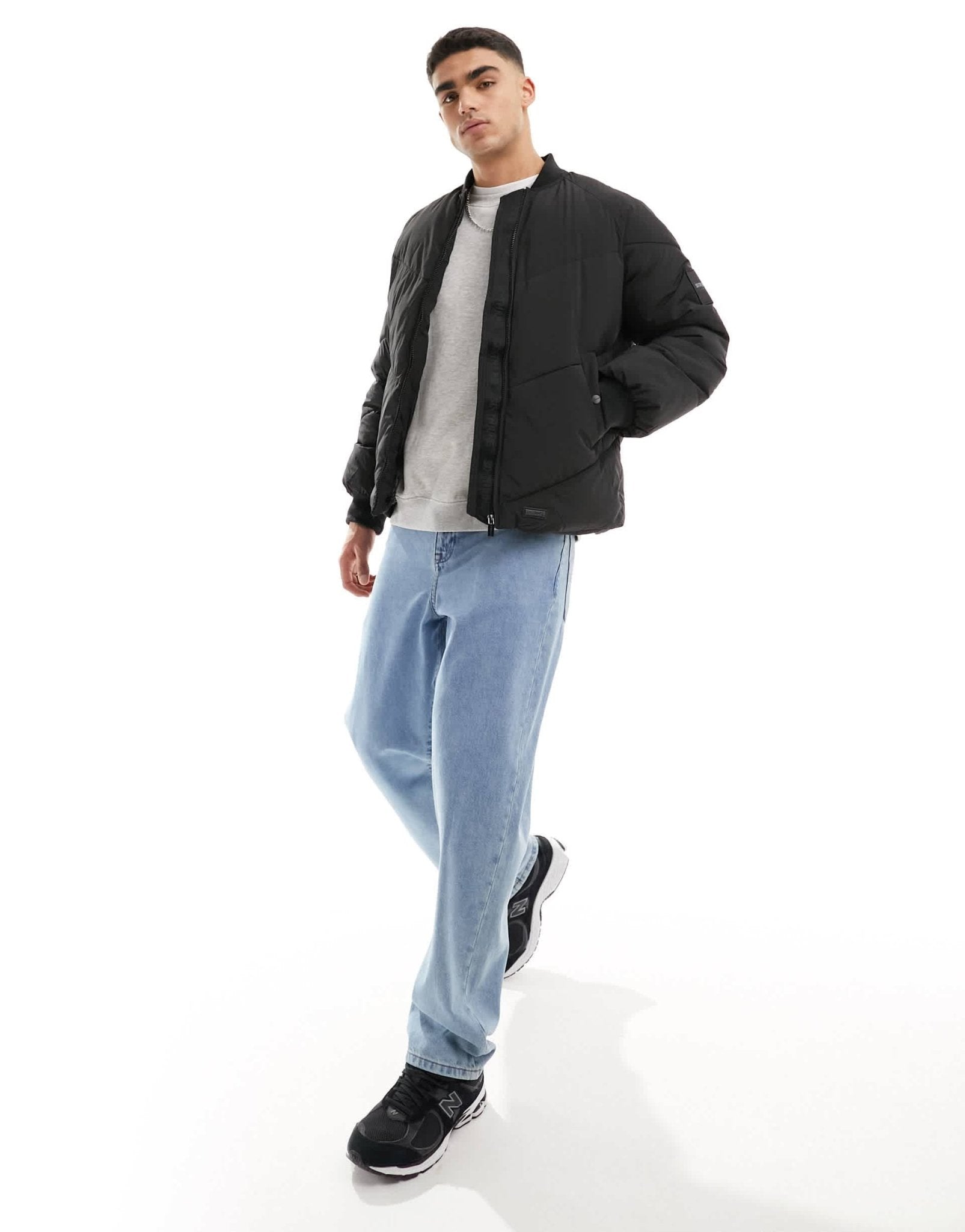 Sixth June puffer jacket in black - ASOS Sample Sale EU Store
