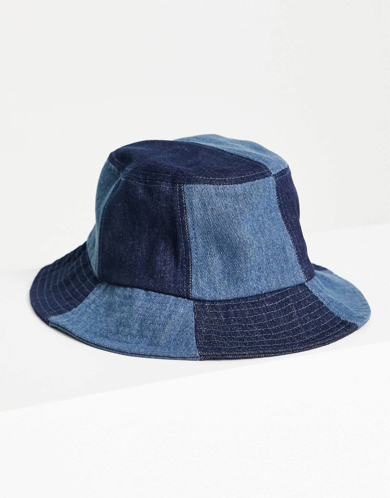 Skinnydip bucket hat in denim patchwork - ASOS Sample Sale EU Store