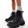 Botas impermeables de cuero con cordones Sorel ONA AVE WP en negro