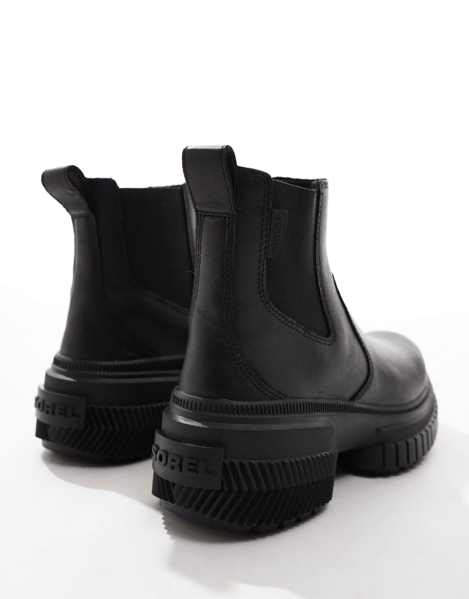 Sorel ONA AVE WP waterproof leather chelsea boots in black - ASOS Sample Sale EU Store