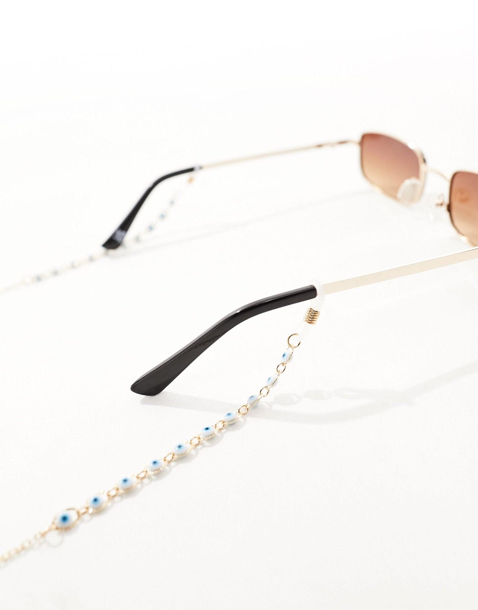 South Beach evil eye embellished sunglasses chain - ASOS Sample Sale EU Store