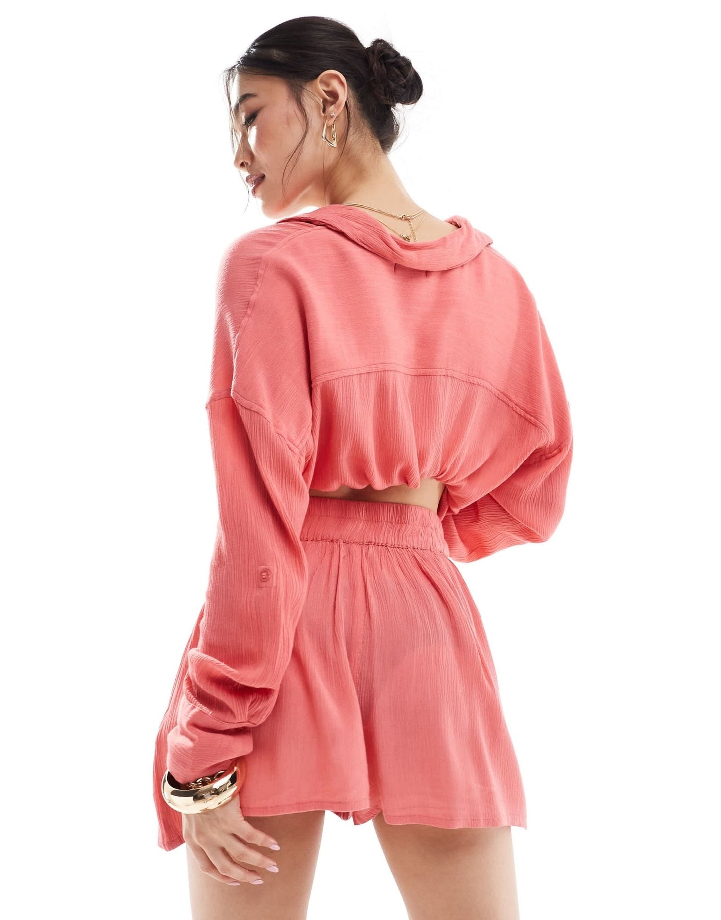 South Beach high waist beach short in watermelon - ASOS Sample Sale EU Store