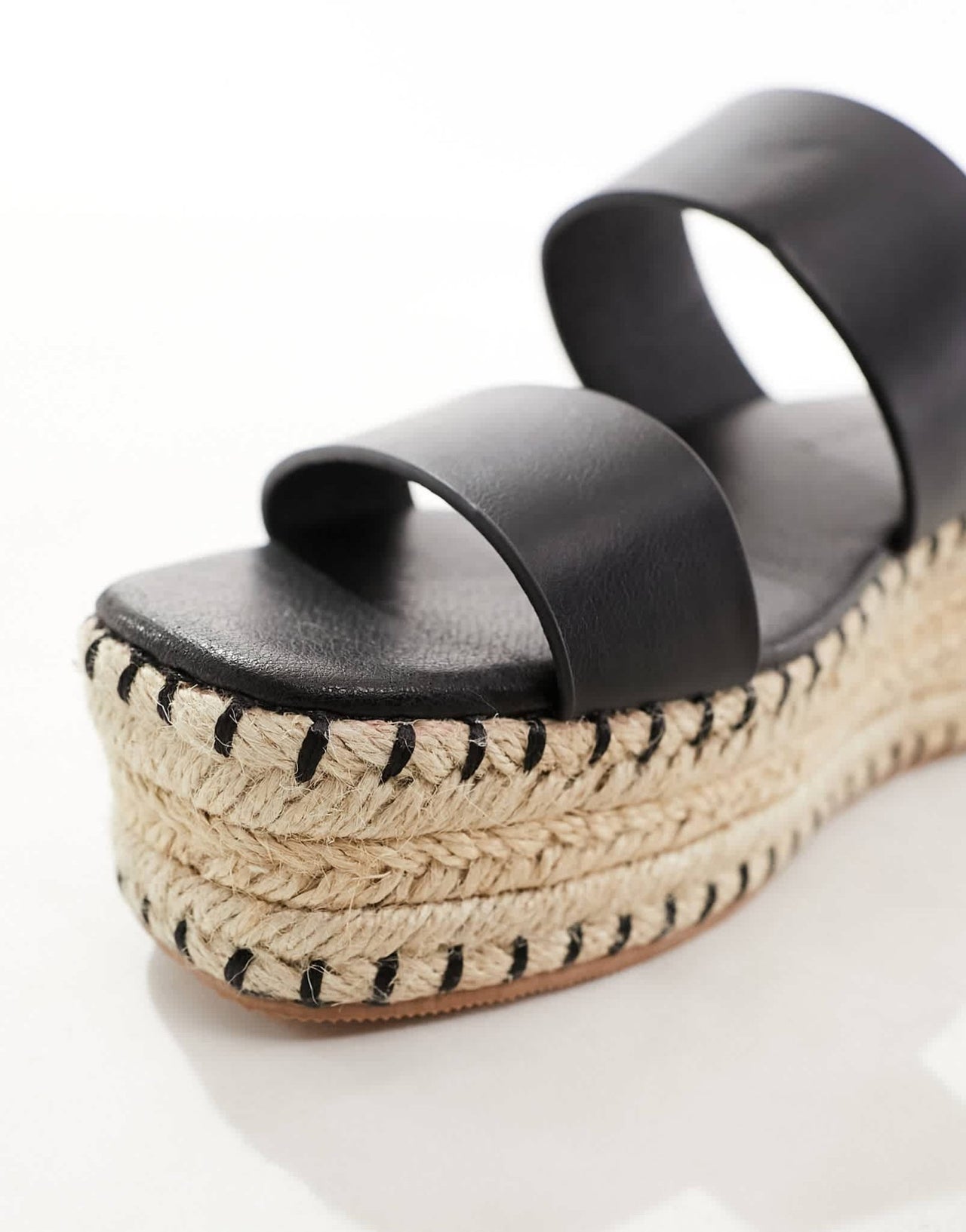 South Beach thong espadrille sandals in black - ASOS Sample Sale EU Store