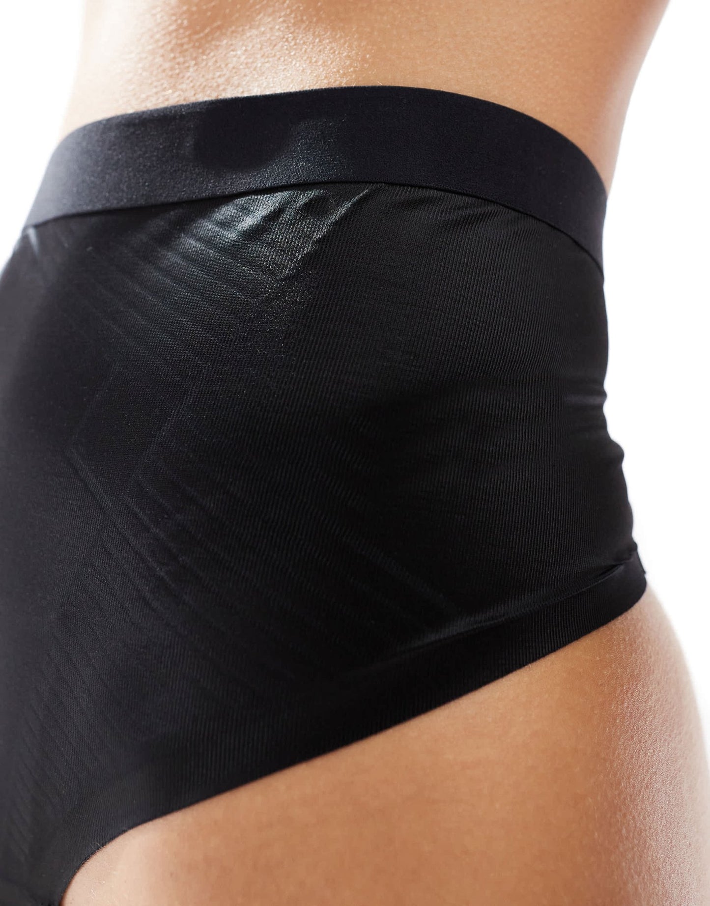 SPANXshape Invisible lightweight shaping thong in black - ASOS Sample Sale EU Store