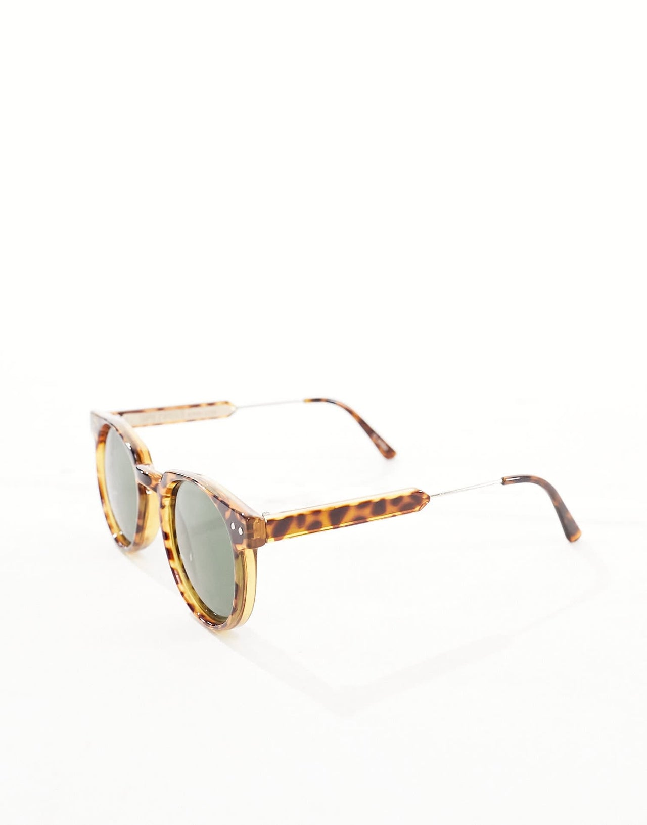 Spitfire teddy boy round sunglasses in tortoiseshell - ASOS Sample Sale EU Store
