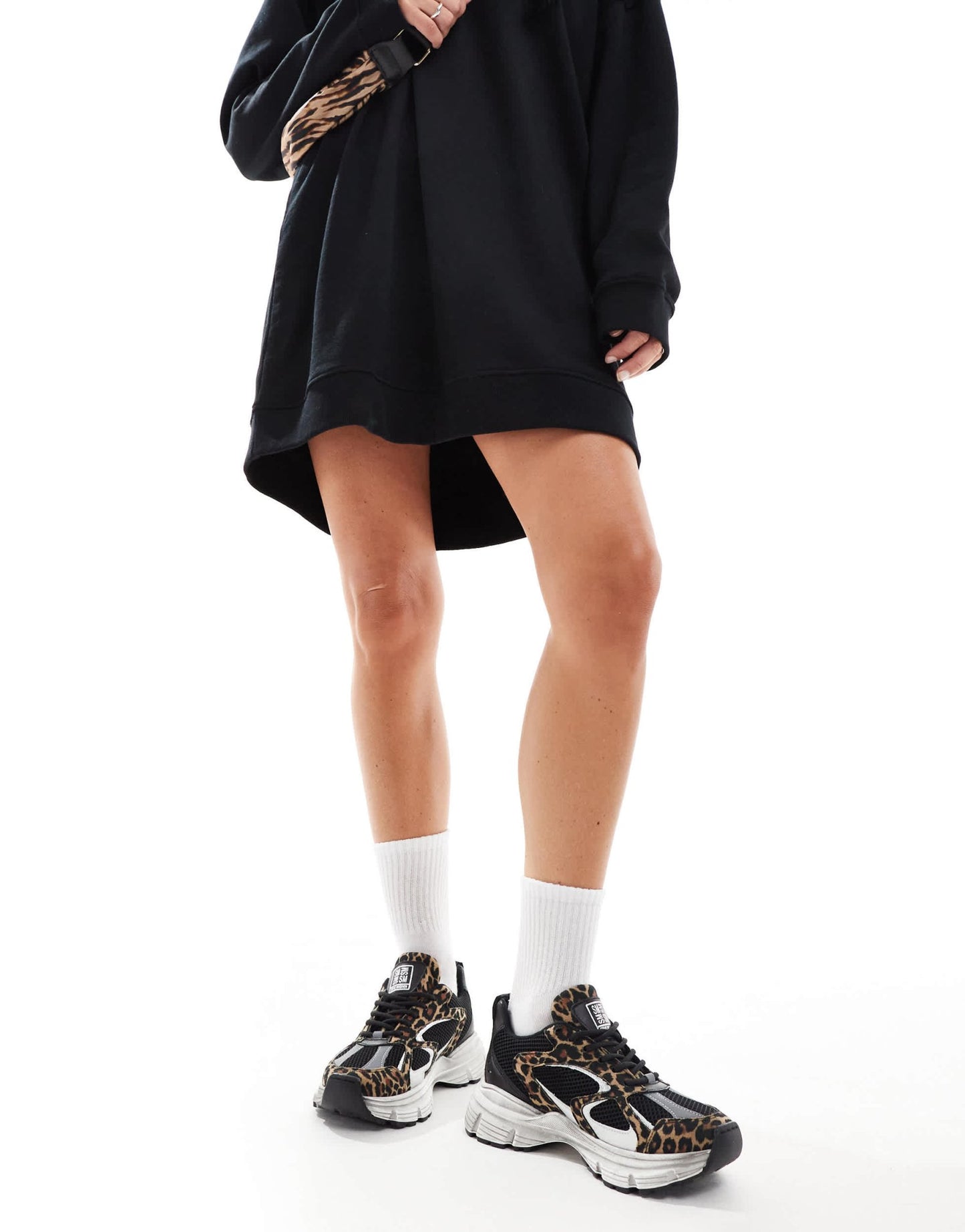 Steve Madden Plaja chunky trainers in leopard print - ASOS Sample Sale EU Store