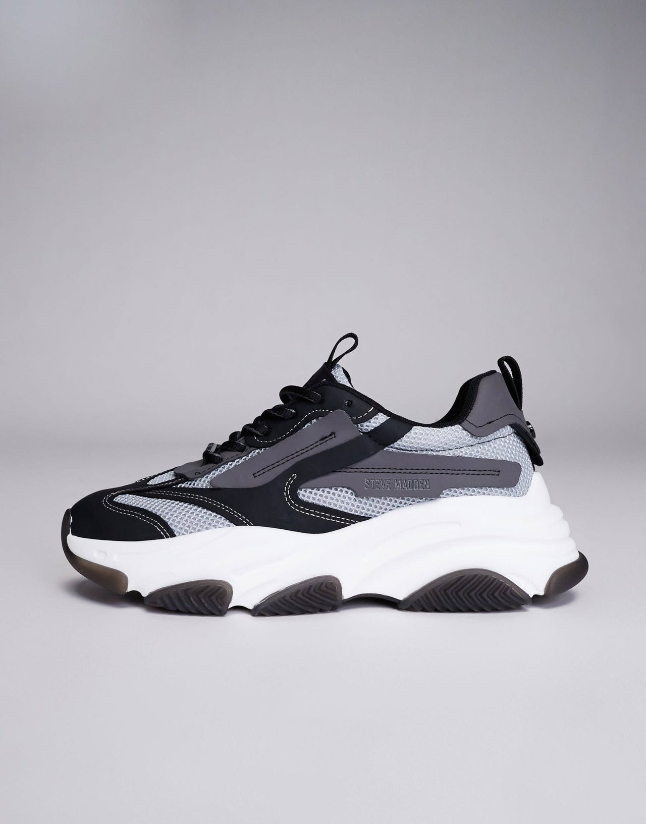 Steve Madden Possess Trainer in Dark Grey - ASOS Sample Sale EU Store
