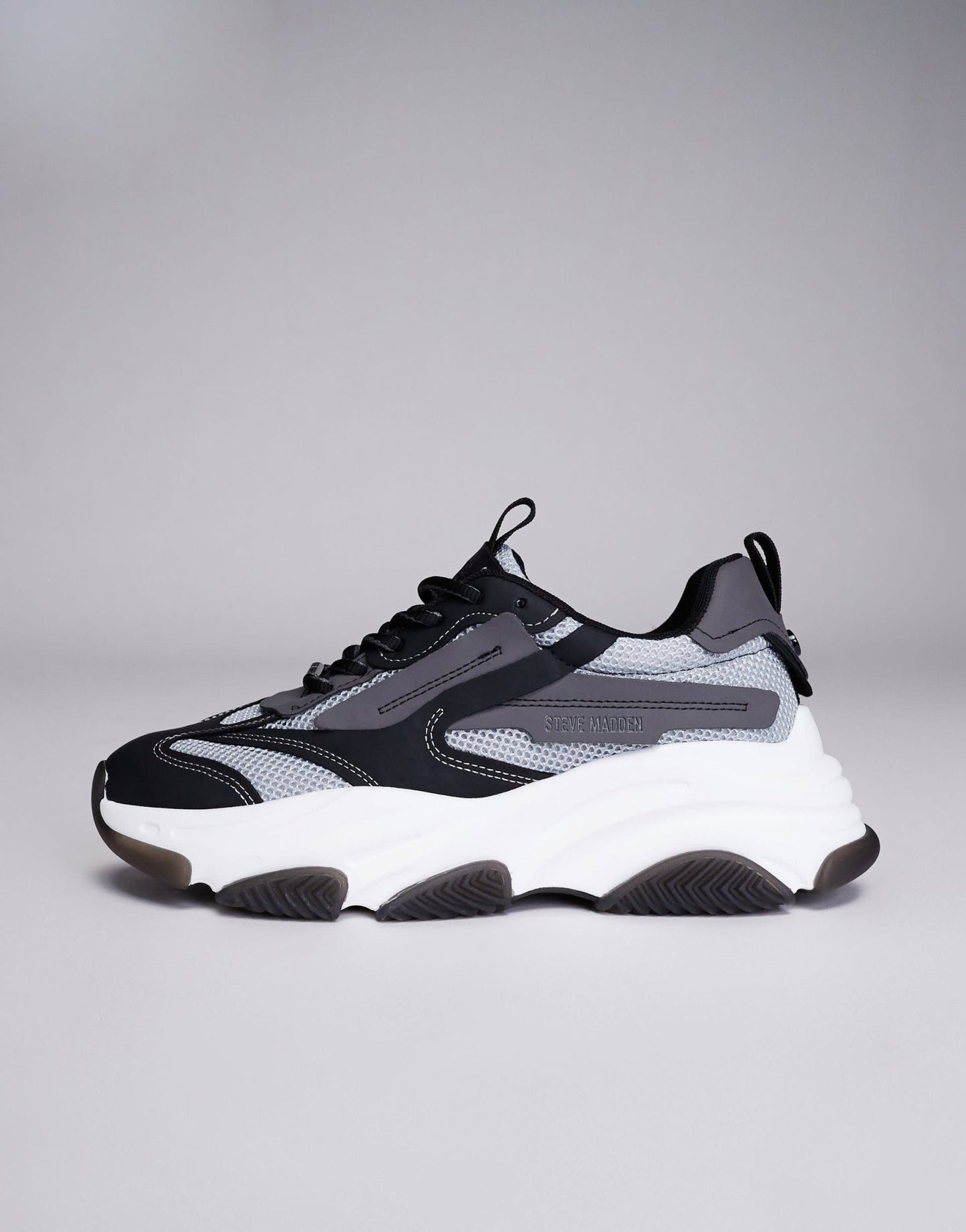 Steve Madden Possess Trainer in Dark Grey - ASOS Sample Sale EU Store