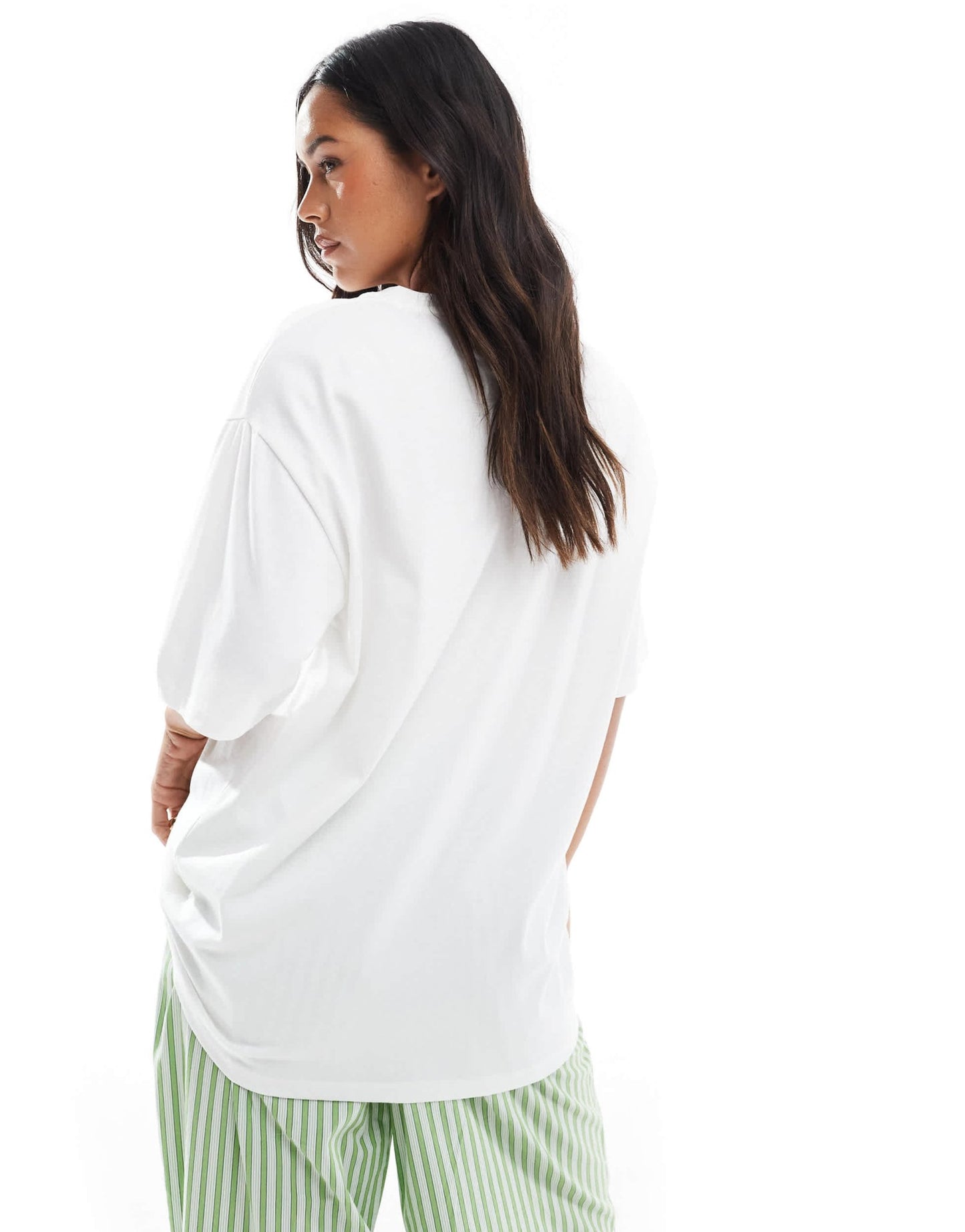 Stradivarius oversized t-shirt in sunshine print - ASOS Sample Sale EU Store