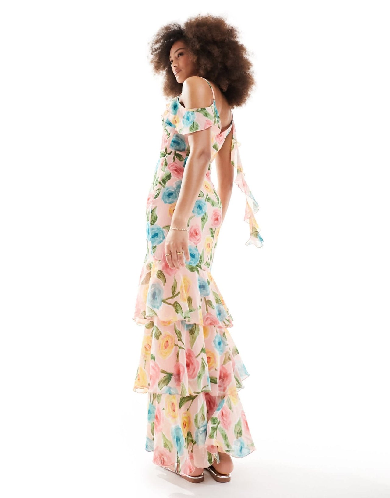 Style Cheat ruffle detail cami dress in floral - ASOS Sample Sale EU Store