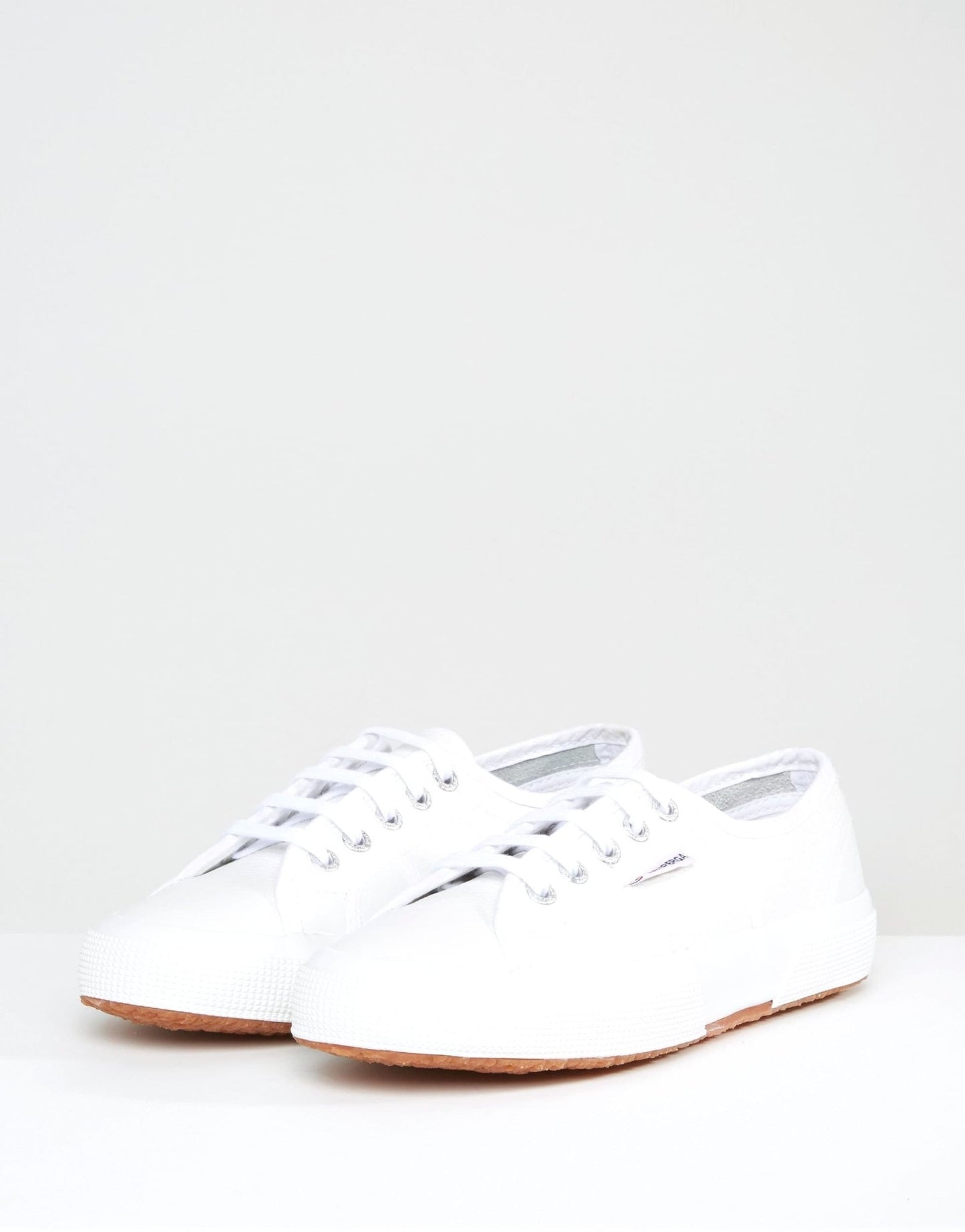 Superga 2750 Leather Trainers In White - ASOS Sample Sale EU Store